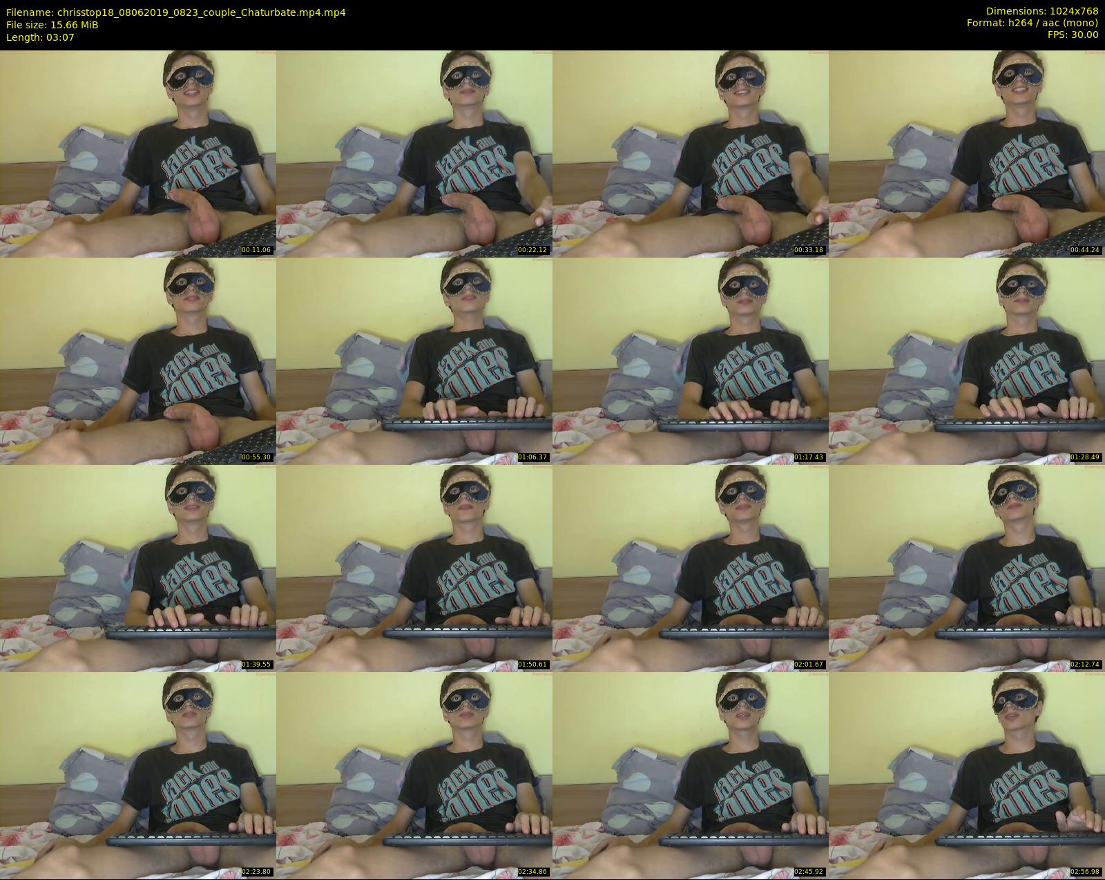 chrisstop18 — 4 minute Chaturbate female cam show recording, 720p, Jun 8, 2019