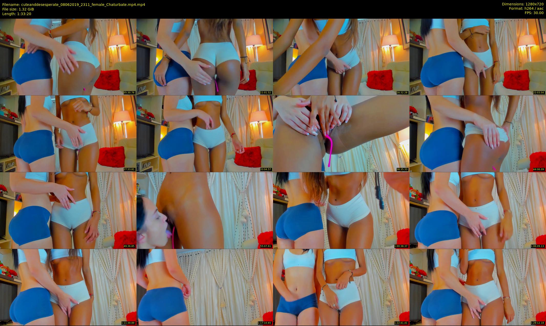 cuteanddesesperate — 94 minute Chaturbate female cam show recording, 720p, Jun 8, 2019