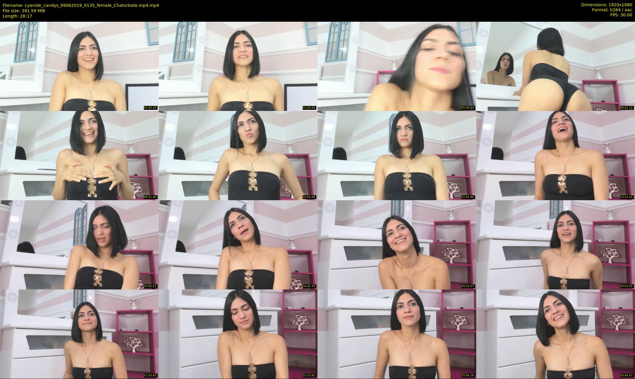 cyanide_candys — 29 minute Chaturbate female cam show recording, 1080p, Jun 9, 2019