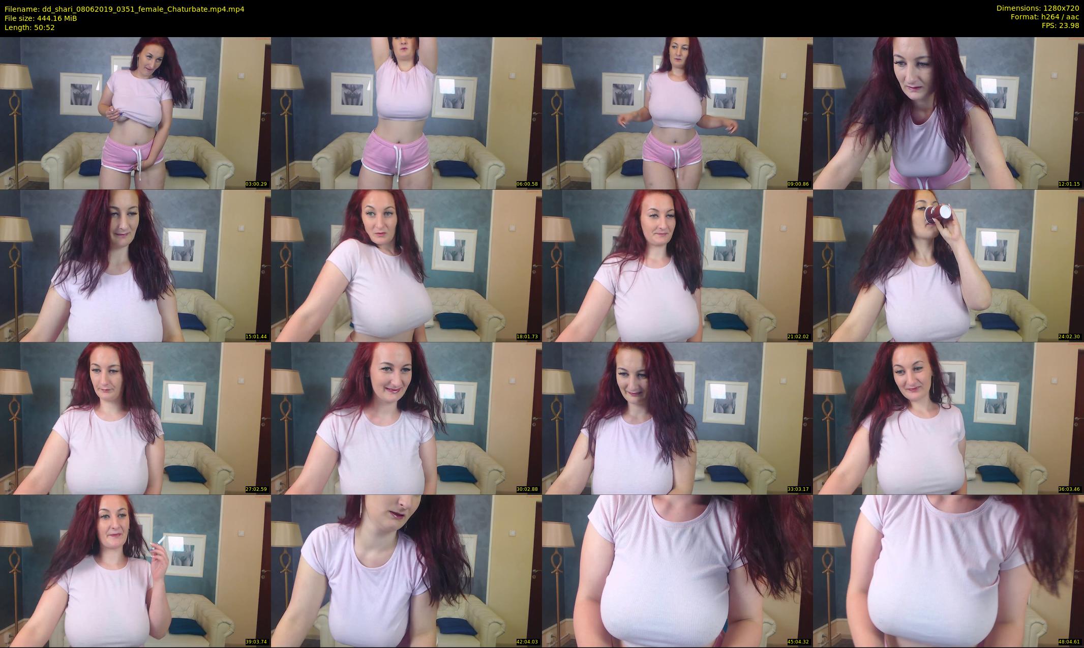 dd_shari — 51 minute Chaturbate female cam show recording, 720p, Jun 8, 2019