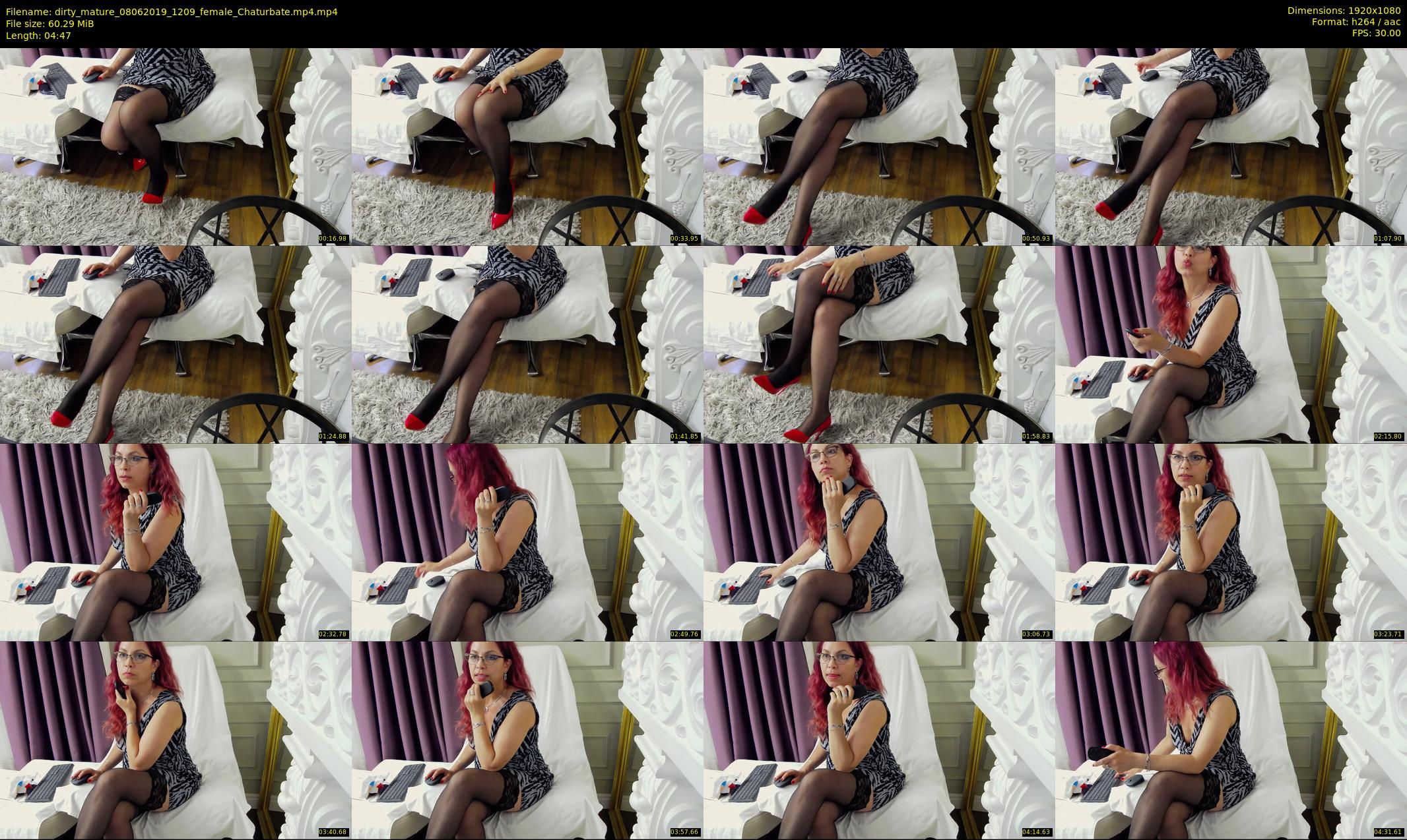 dirty_mature — 5 minute Chaturbate female cam show recording, 1080p, Jun 8, 2019