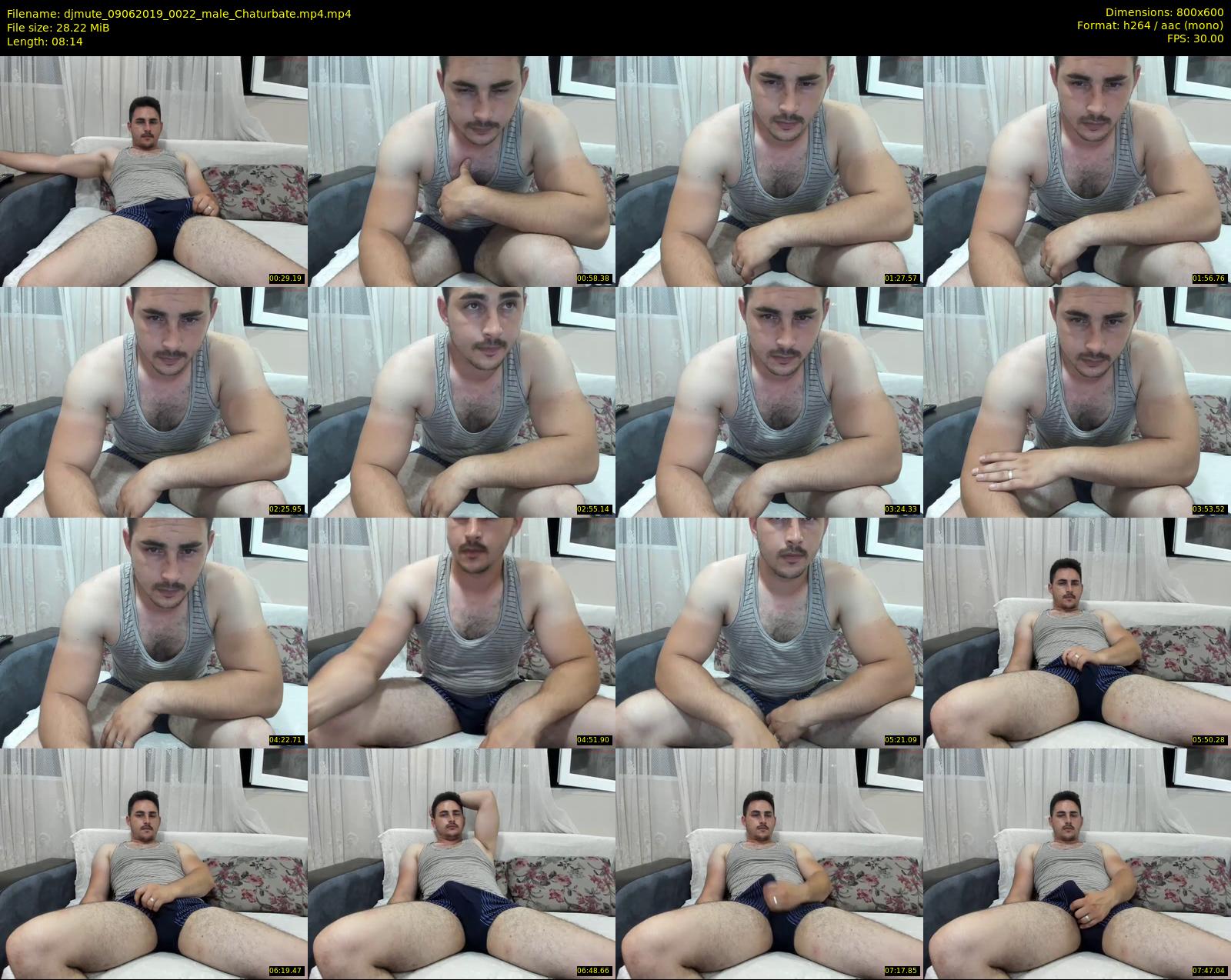 djmute — 9 minute Chaturbate male cam show recording, 480p, Jun 9, 2019