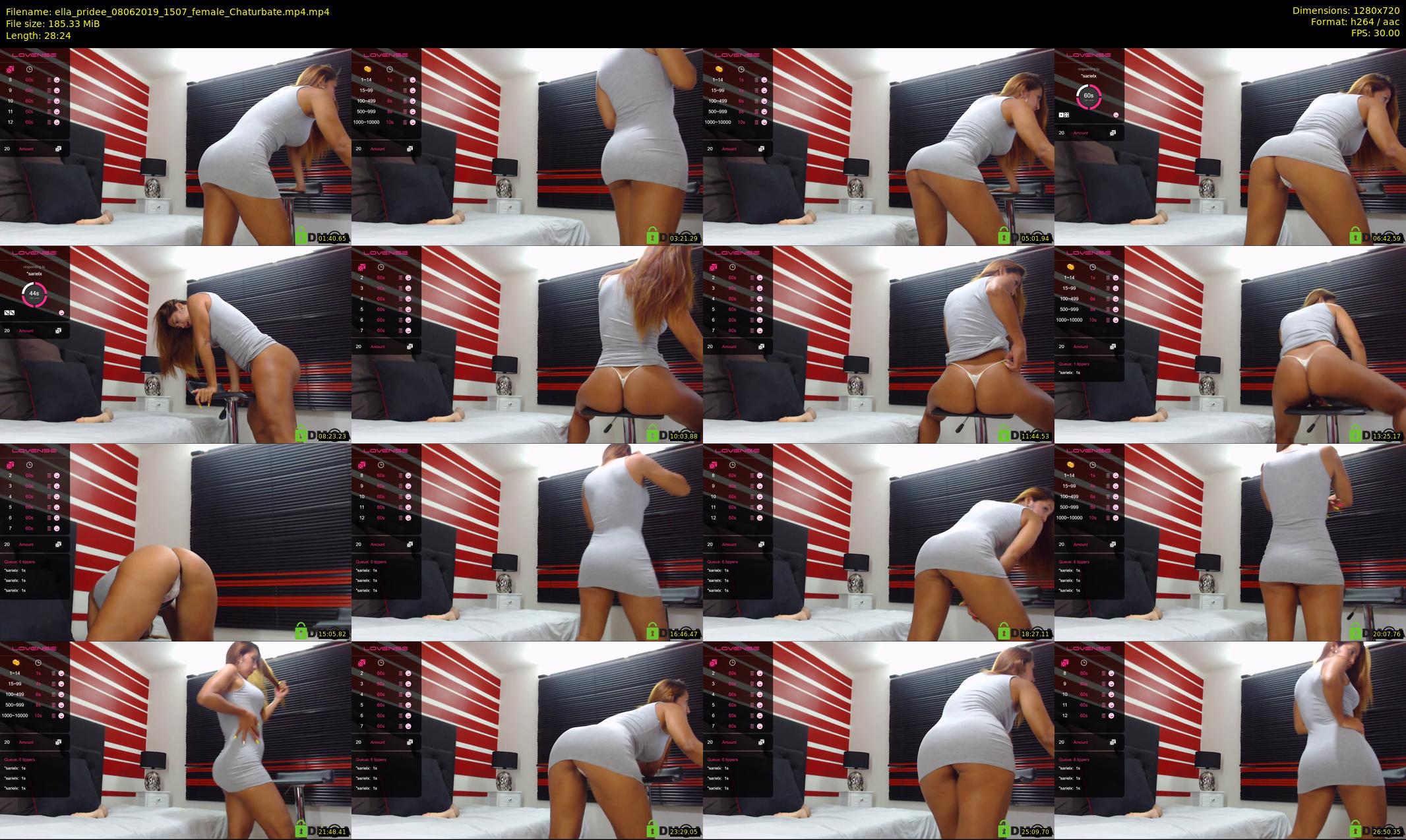 ella_pridee — 29 minute Chaturbate female cam show recording, 720p, Jun 8, 2019