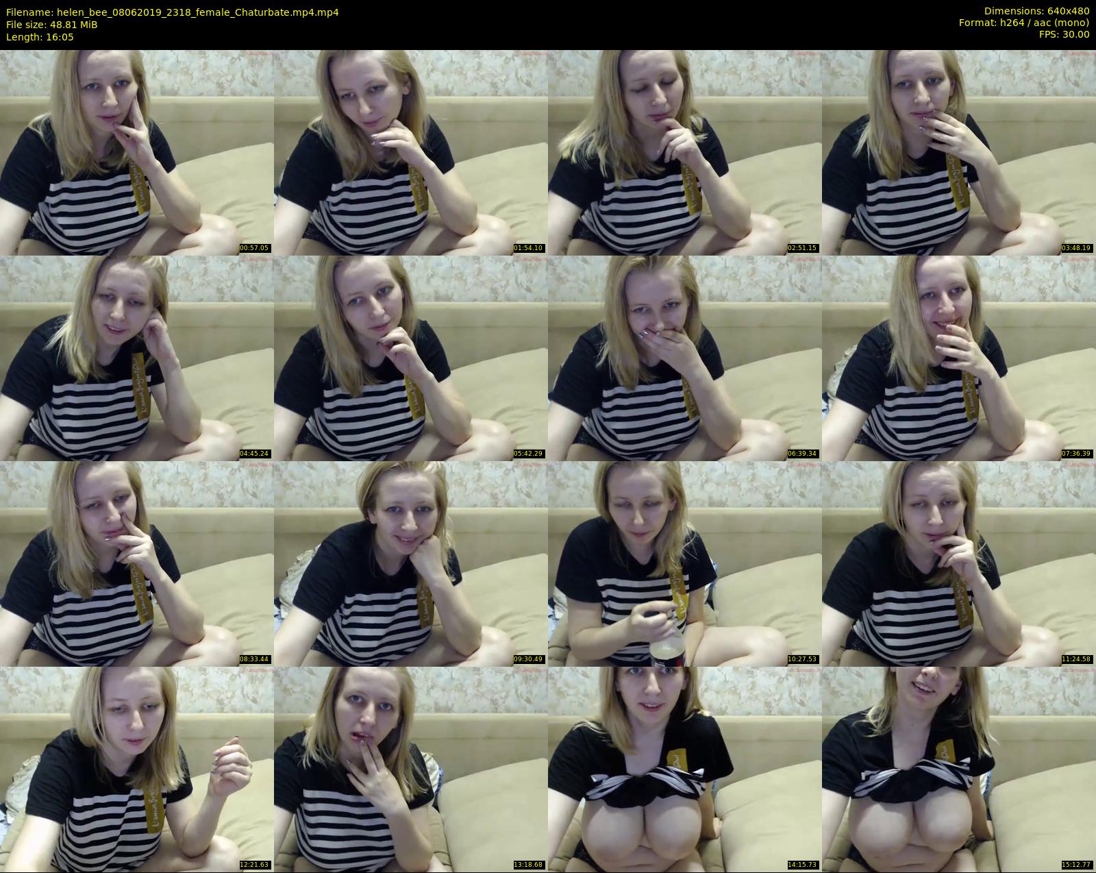 helen_bee — 17 minute Chaturbate female cam show recording, 480p, Jun 8, 2019