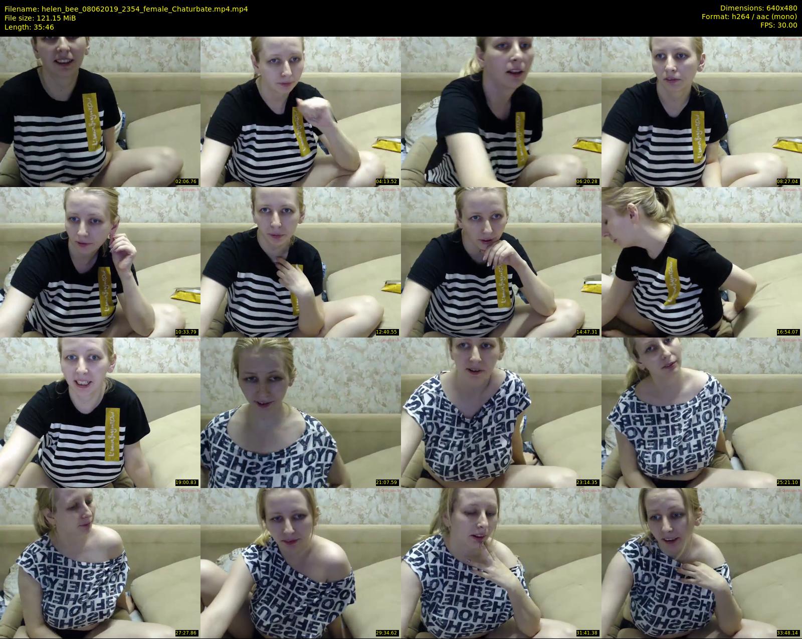helen_bee — 36 minute Chaturbate female cam show recording, 480p, Jun 8, 2019
