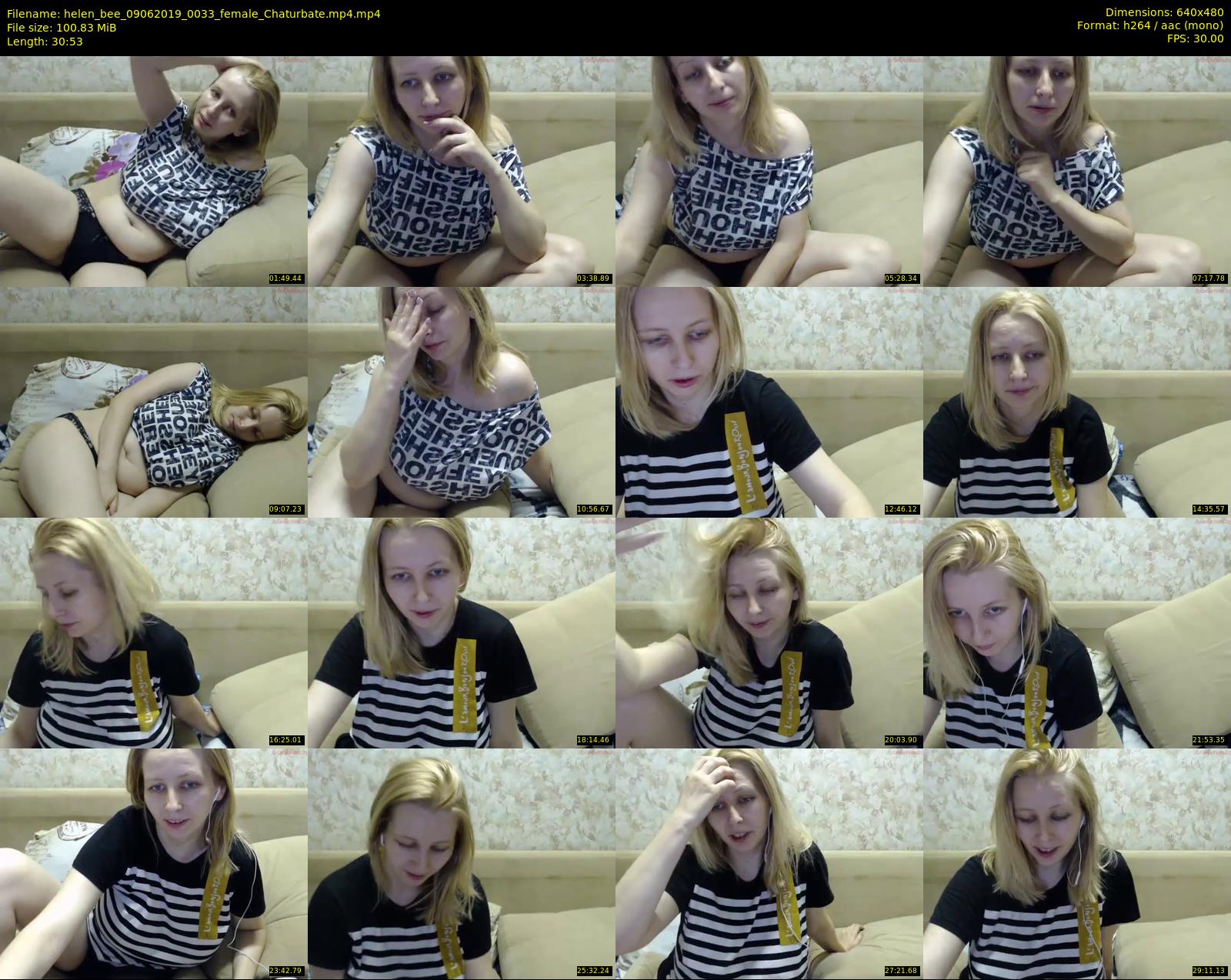 helen_bee — 31 minute Chaturbate female cam show recording, 480p, Jun 9, 2019