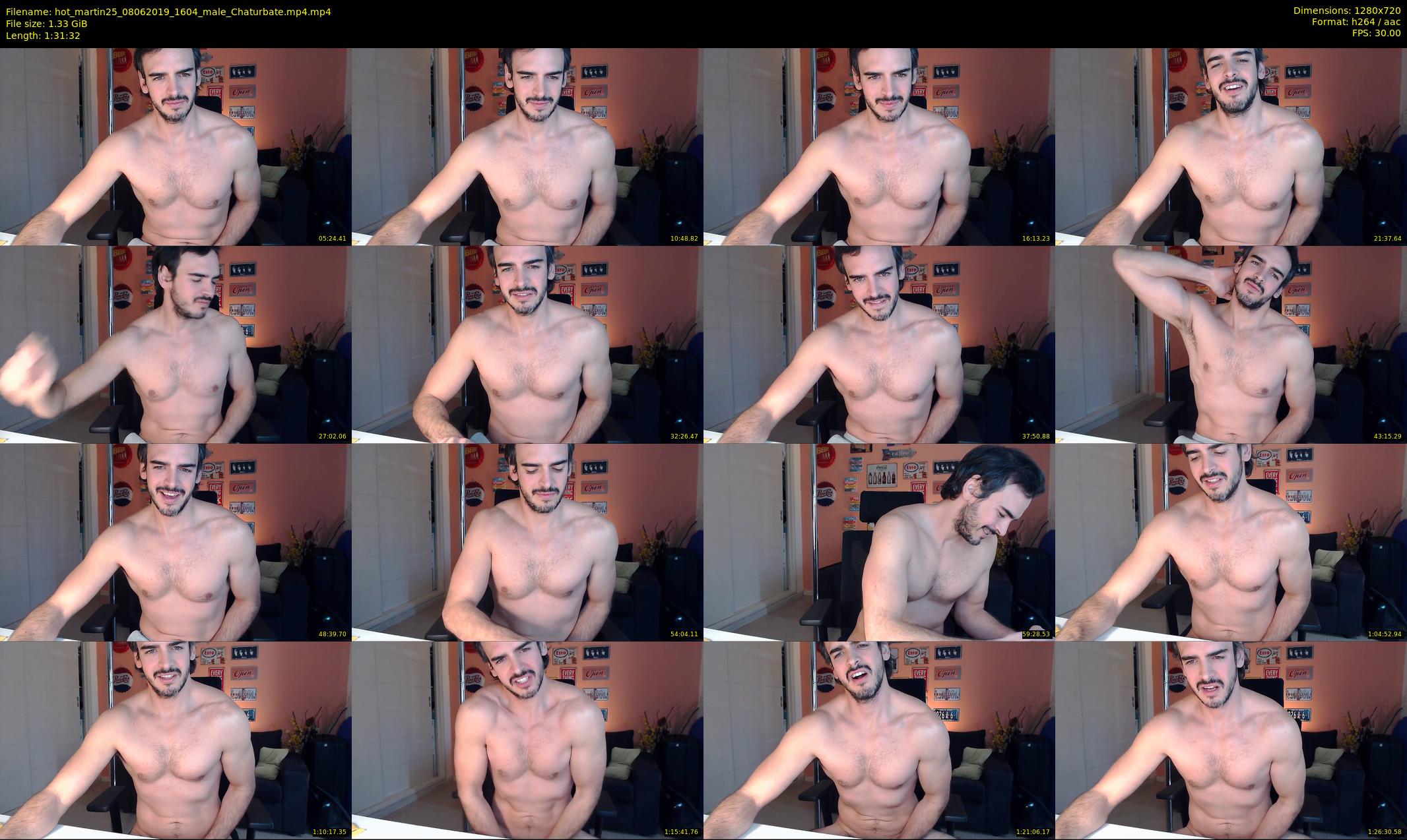 hot_martin25 — 92 minute Chaturbate male cam show recording, 720p, Jun 8, 2019