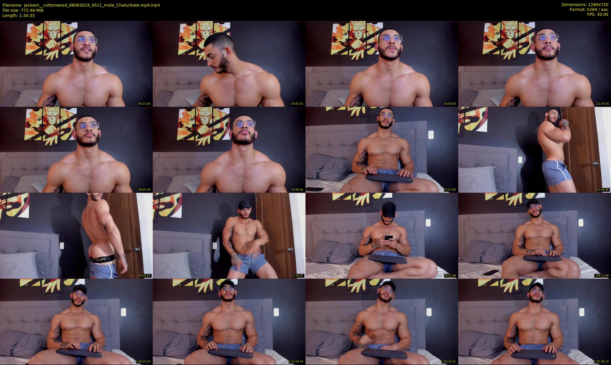 jackson__cottonwood — 91 minute Chaturbate male cam show recording, 720p, Jun 8, 2019