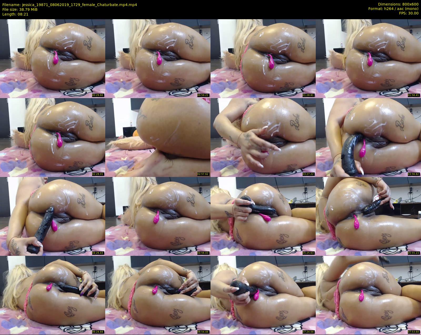 jessica_19871 — 9 minute Chaturbate female cam show recording, 480p, Jun 8, 2019