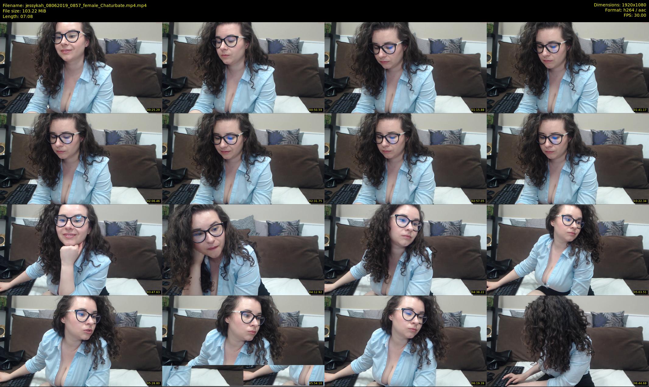 jessykah — 8 minute Chaturbate female cam show recording, 1080p, Jun 8, 2019