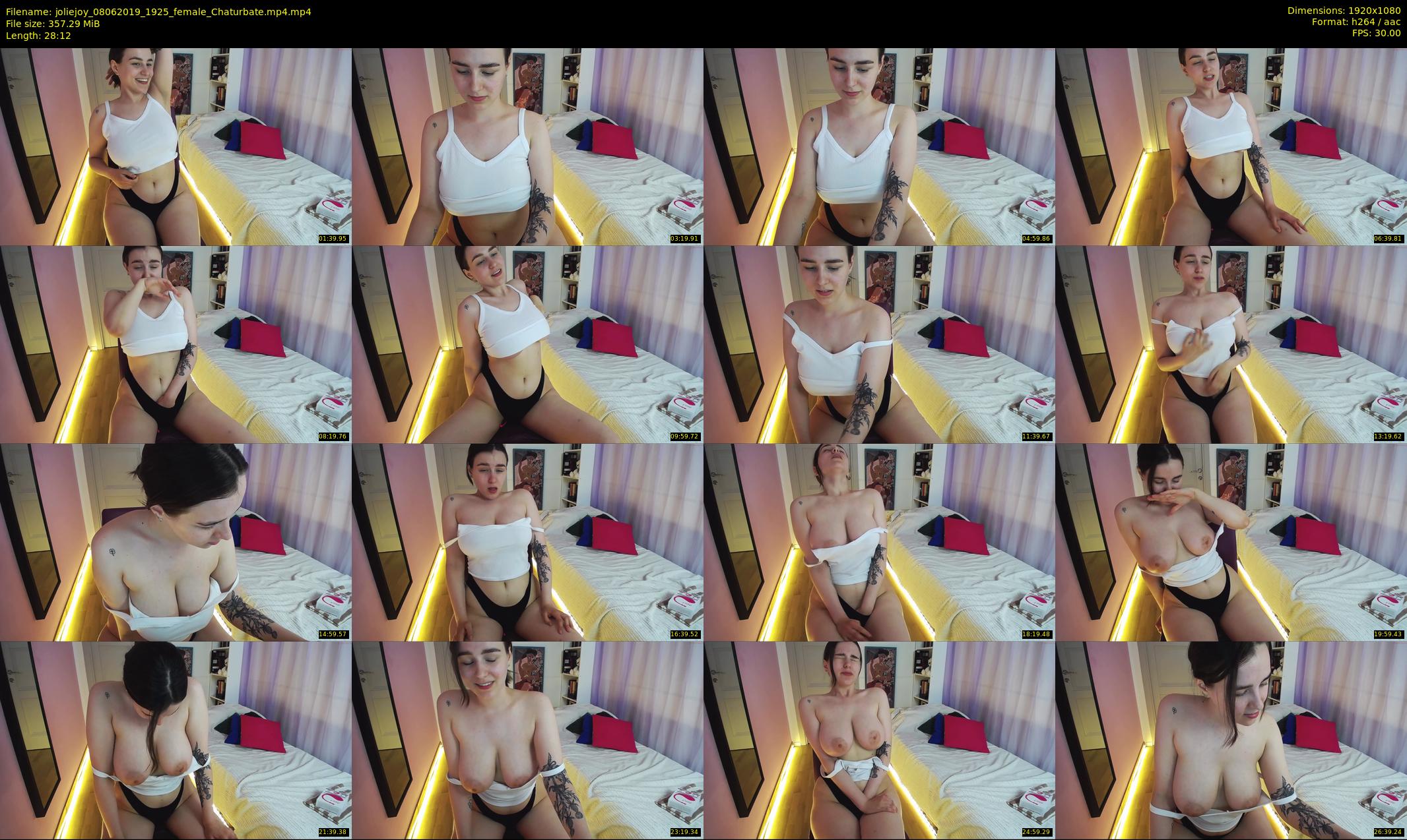 joliejoy — 29 minute Chaturbate female cam show recording, 1080p, Jun 8, 2019