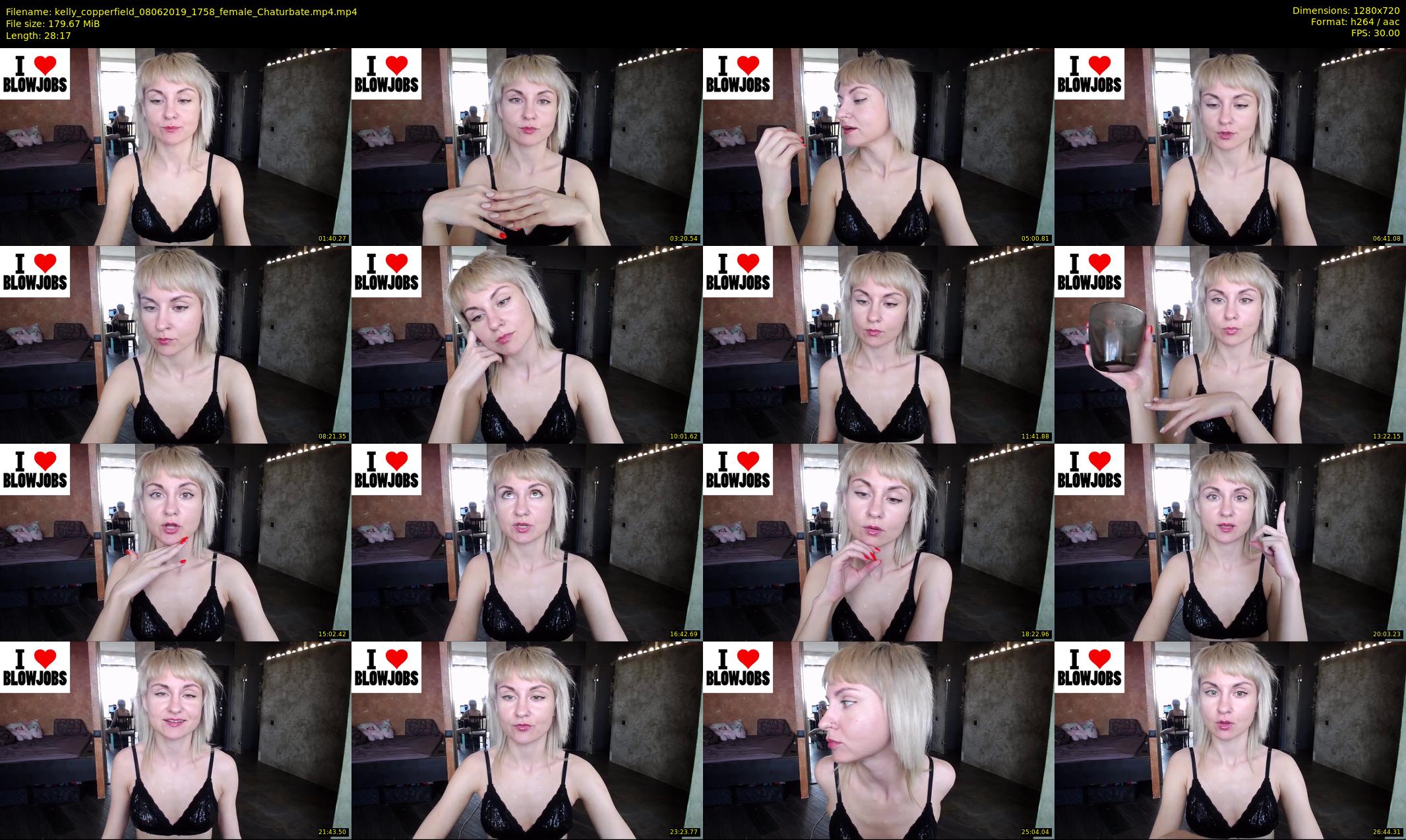 kelly_copperfield — 29 minute Chaturbate female cam show recording, 720p, Jun 8, 2019