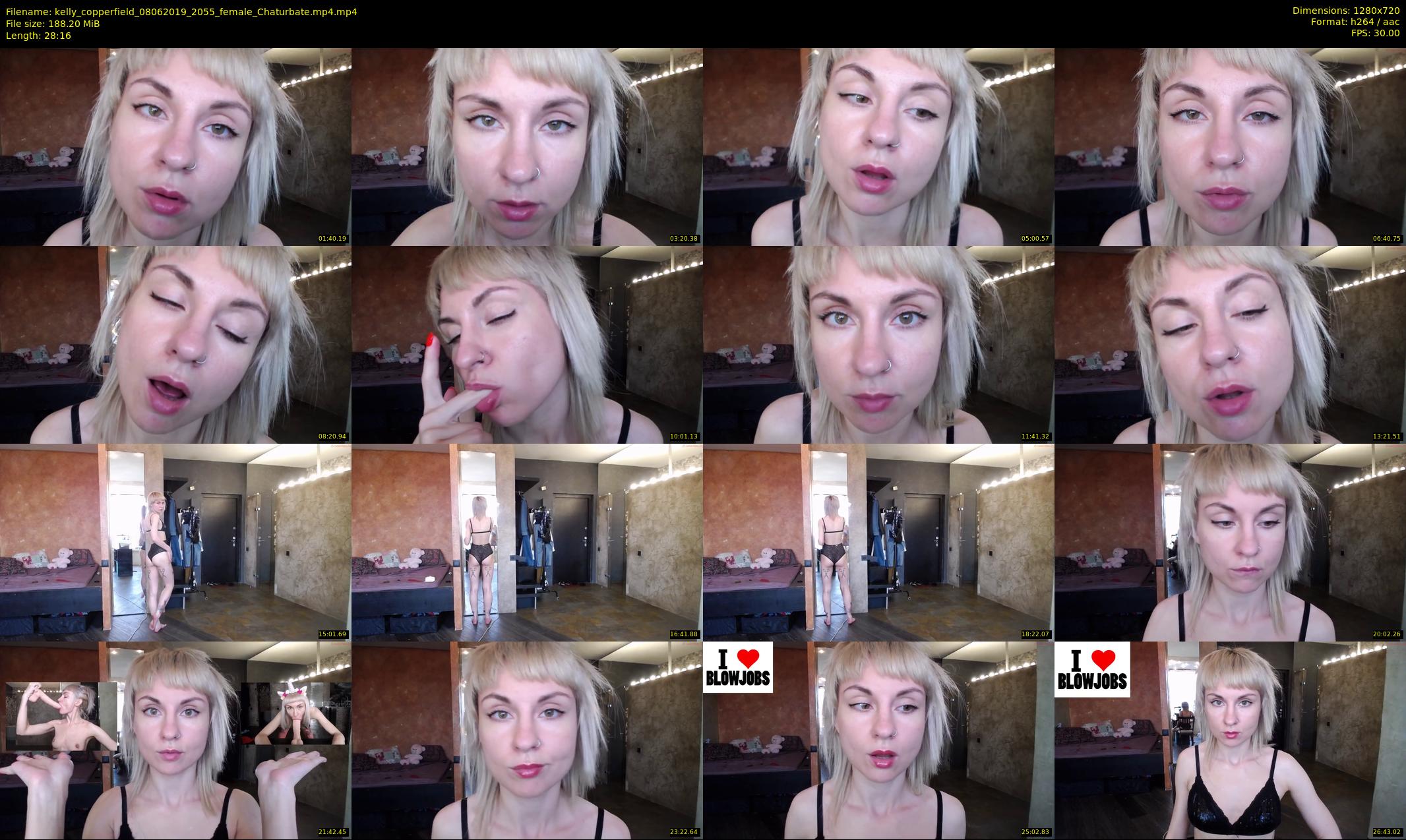 kelly_copperfield — 29 minute Chaturbate female cam show recording, 720p, Jun 8, 2019