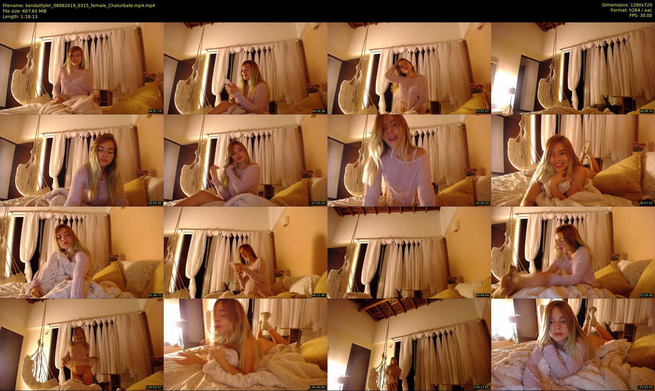kendalltyler — 79 minute Chaturbate female cam show recording, 720p, Jun 8, 2019