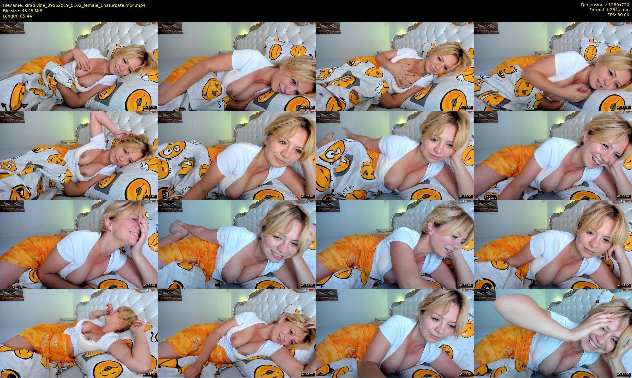 kiradivine — 6 minute Chaturbate female cam show recording, 720p, Jun 9, 2019