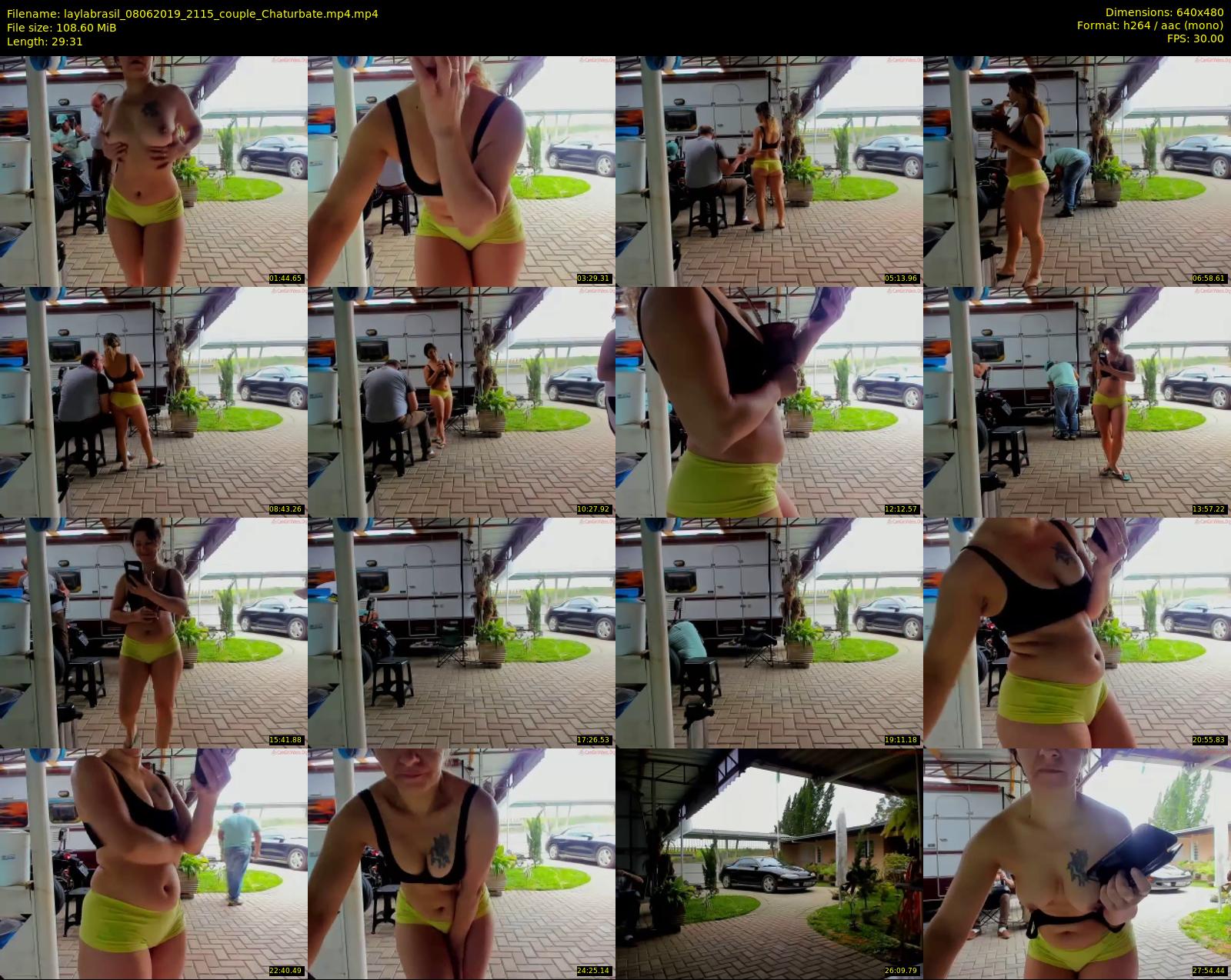 laylabrasil — 30 minute Chaturbate female cam show recording, 480p, Jun 8, 2019
