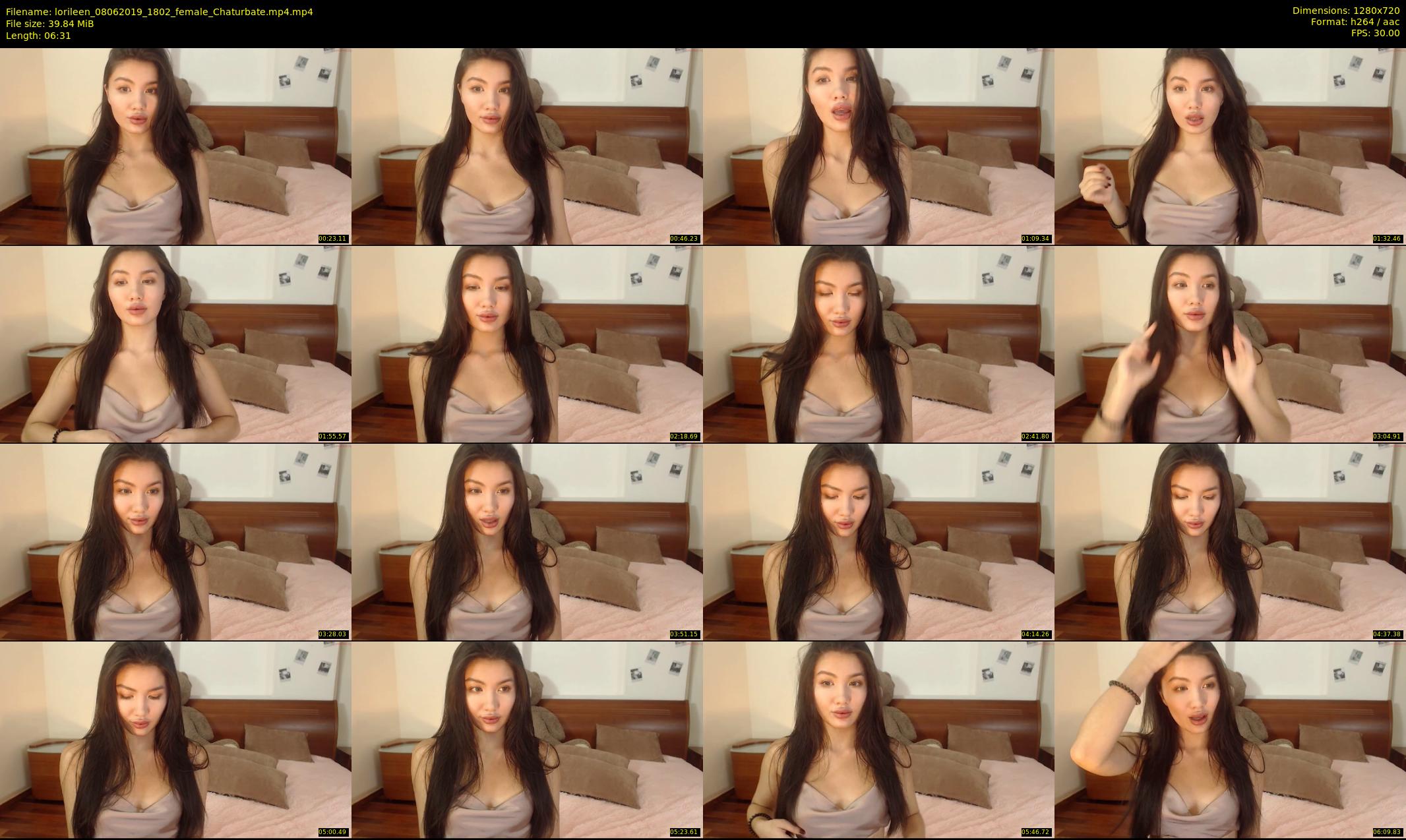 lorileen — 7 minute Chaturbate female cam show recording, 720p, Jun 8, 2019