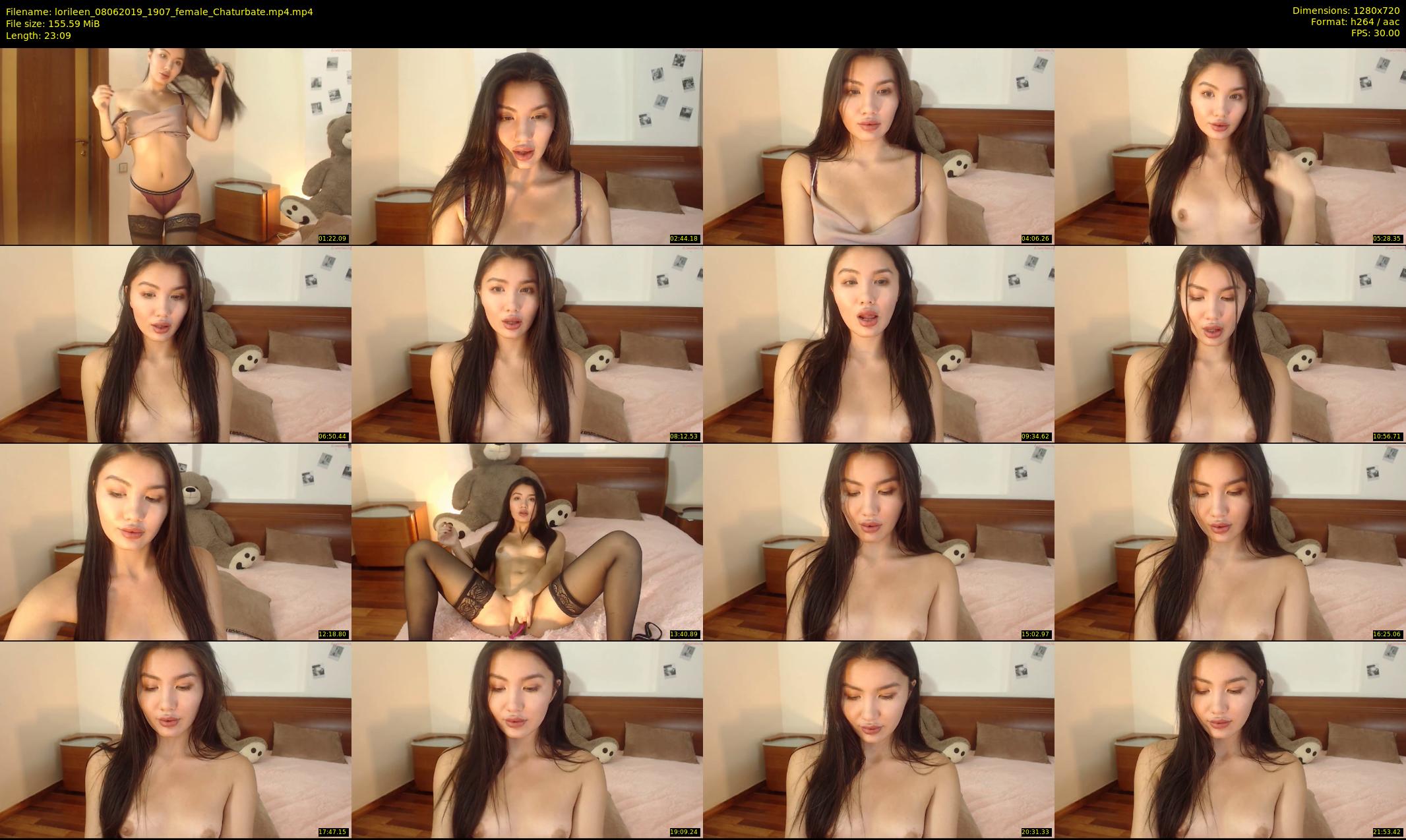 lorileen — 24 minute Chaturbate female cam show recording, 720p, Jun 8, 2019