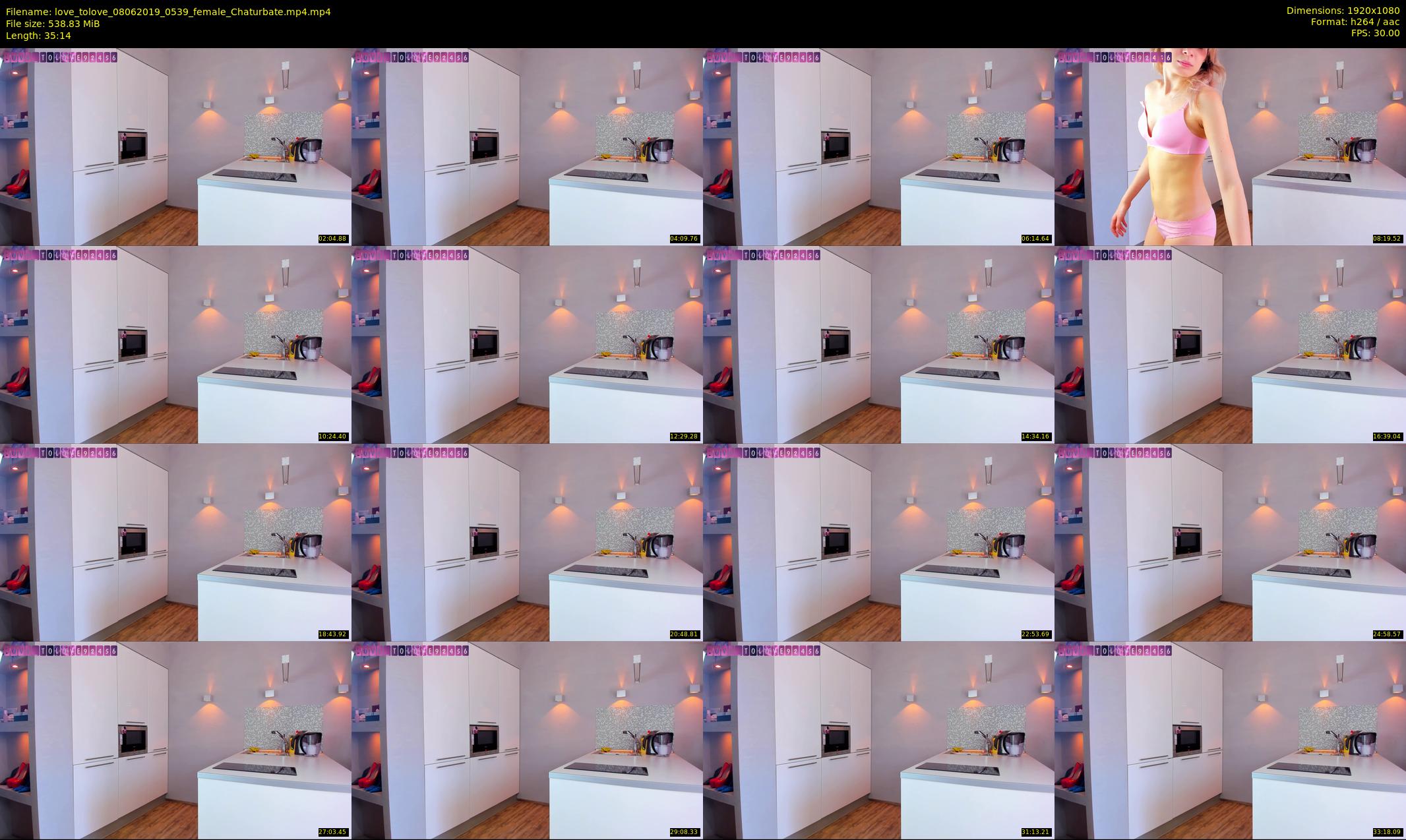 love_tolove — 36 minute Chaturbate couple cam show recording, 1080p, Jun 8, 2019