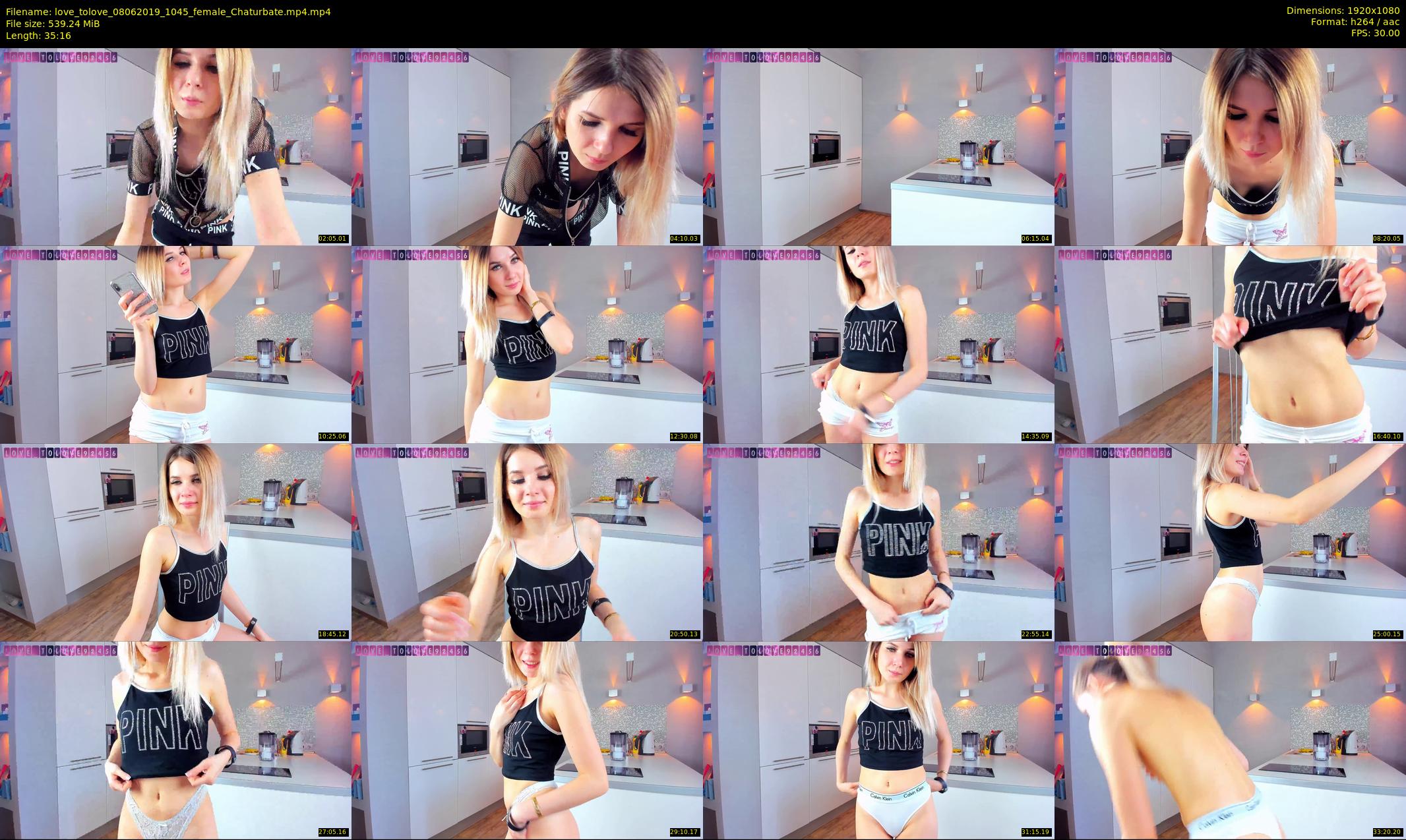 love_tolove — 36 minute Chaturbate couple cam show recording, 1080p, Jun 8, 2019