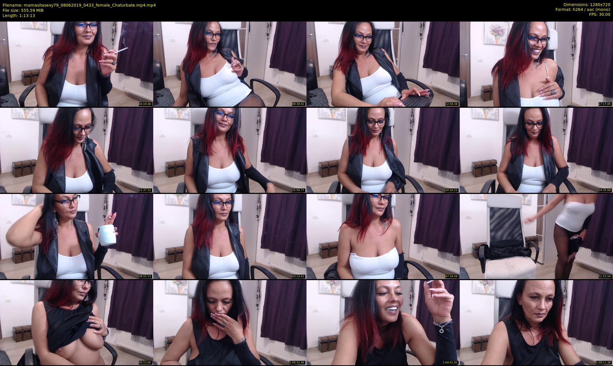 mamasitasexy79 — 74 minute Chaturbate female cam show recording, 720p, Jun 8, 2019