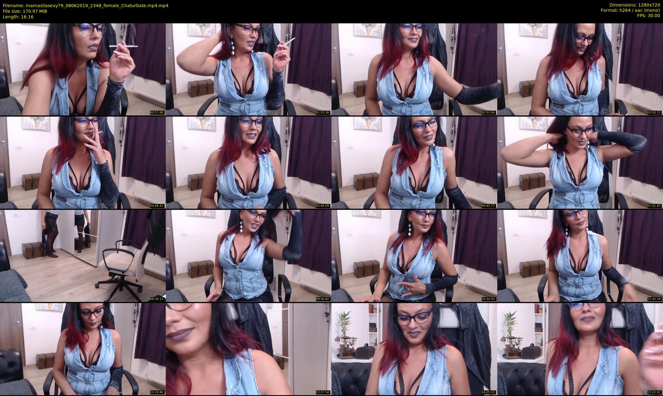 mamasitasexy79 — 17 minute Chaturbate female cam show recording, 720p, Jun 8, 2019