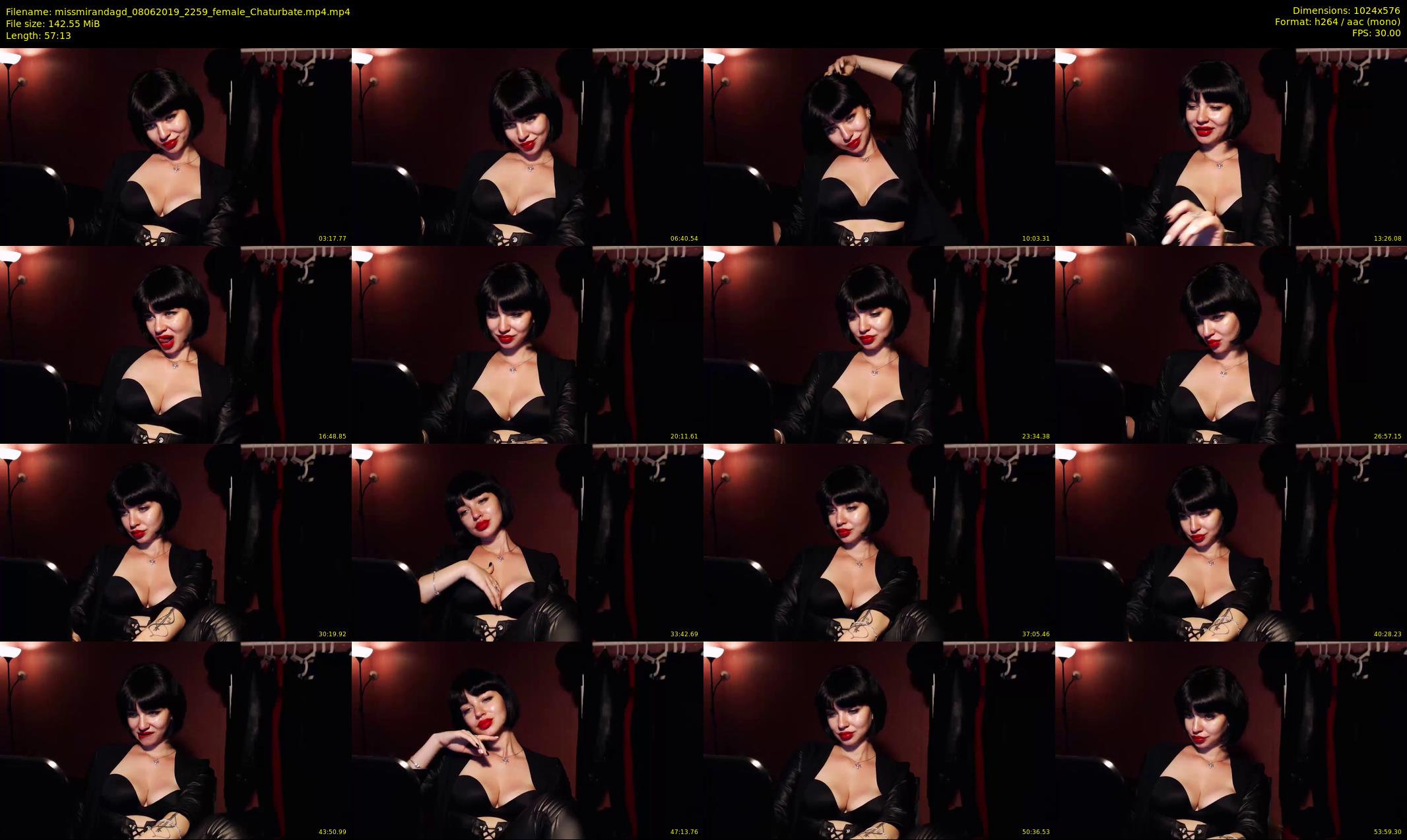 missmirandagd — 58 minute Chaturbate female cam show recording, 480p, Jun 8, 2019