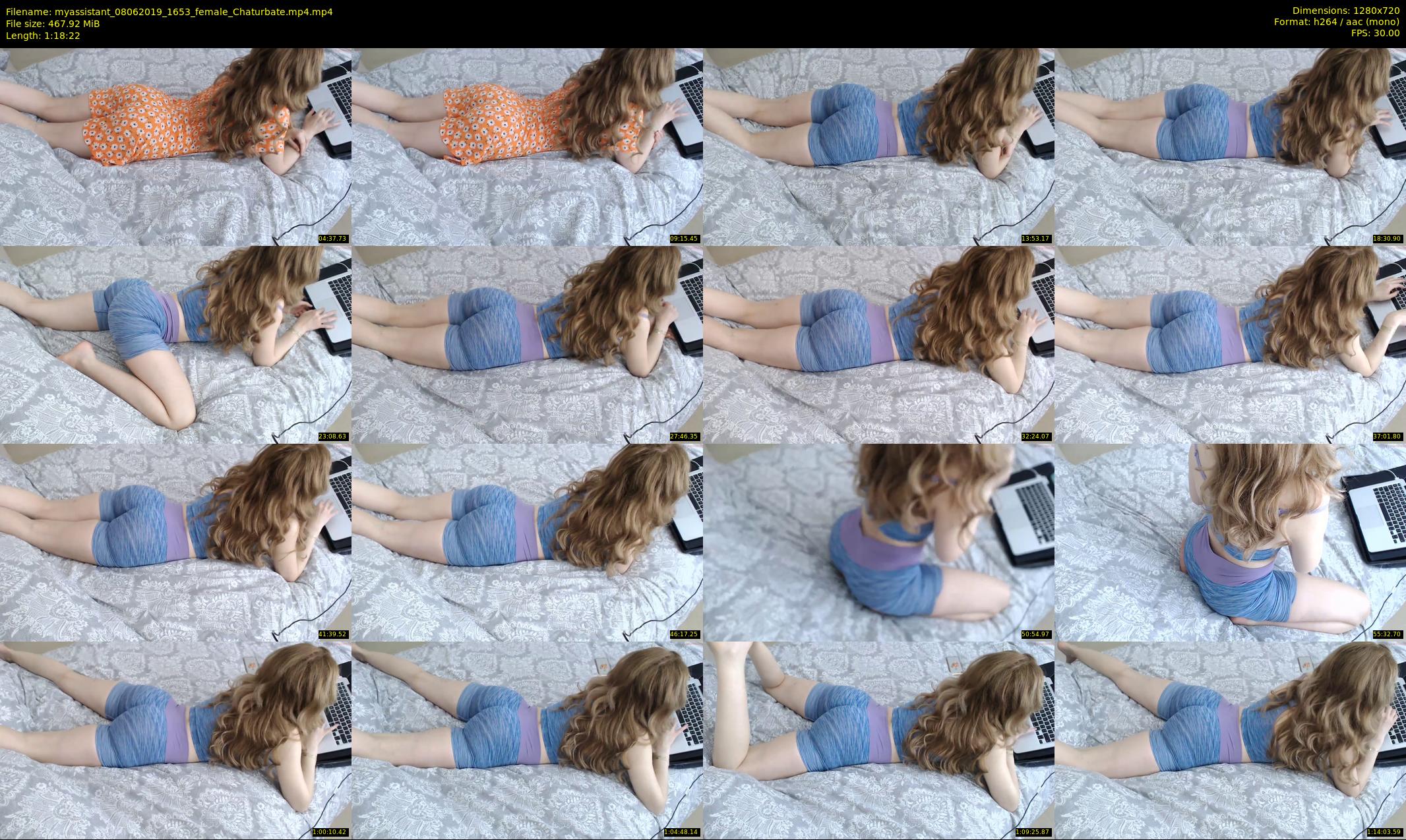 myassistant — 79 minute Chaturbate female cam show recording, 720p, Jun 8, 2019