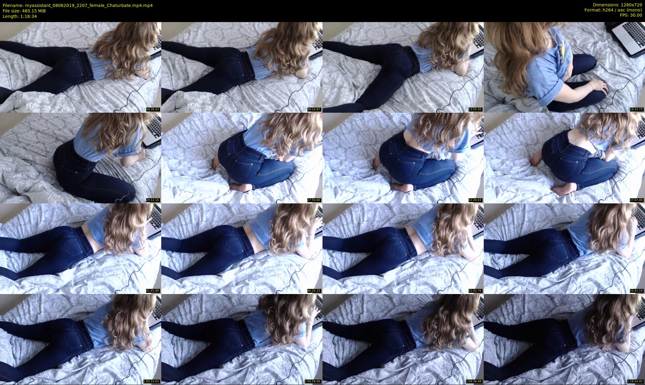 myassistant — 79 minute Chaturbate female cam show recording, 720p, Jun 8, 2019