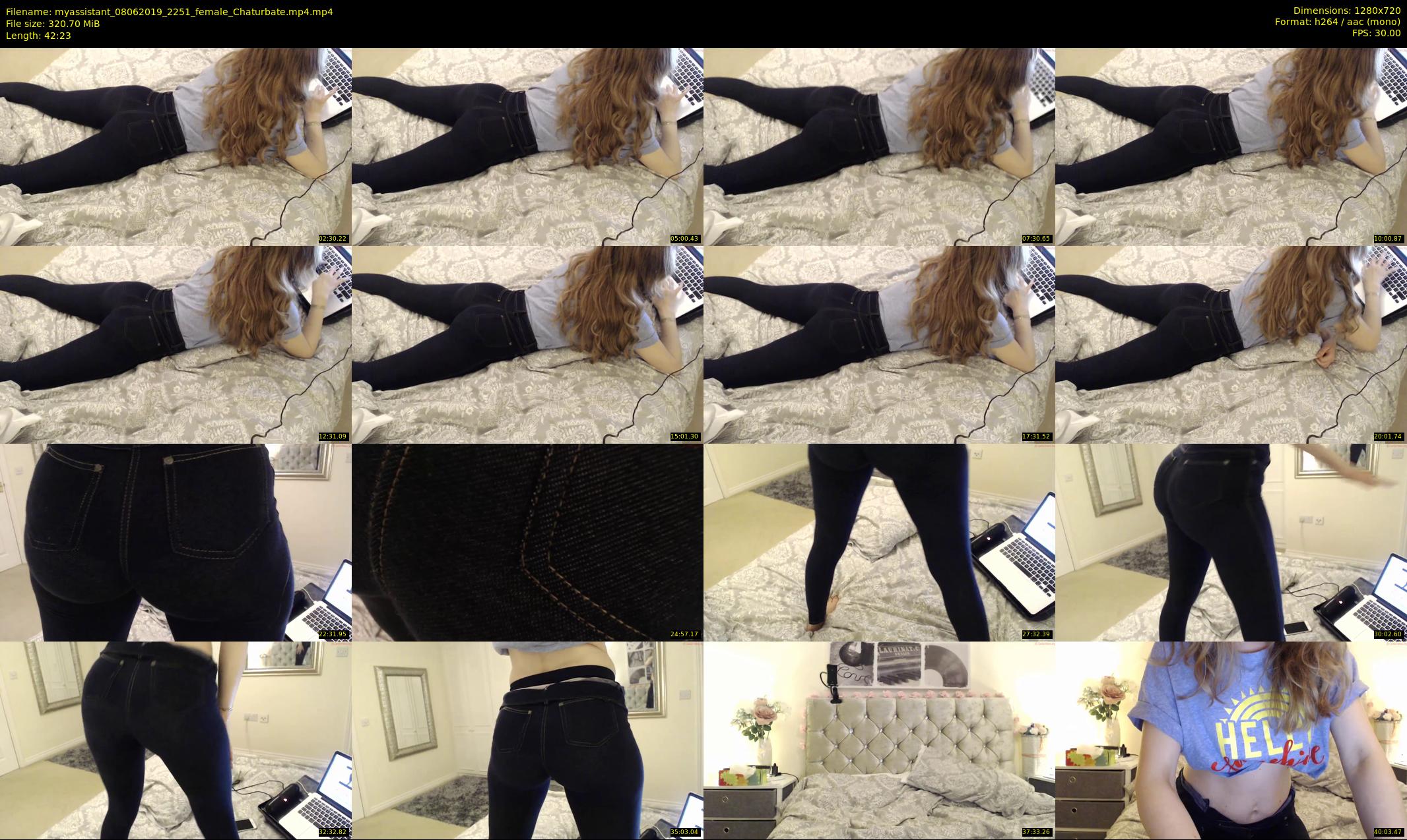 myassistant — 43 minute Chaturbate female cam show recording, 720p, Jun 8, 2019