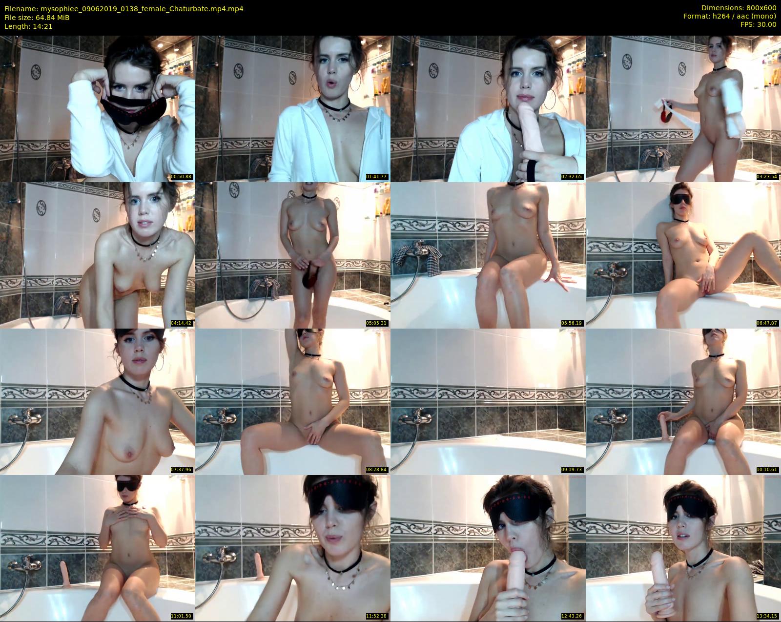 mysophiee — 15 minute Chaturbate female cam show recording, 480p, Jun 9, 2019
