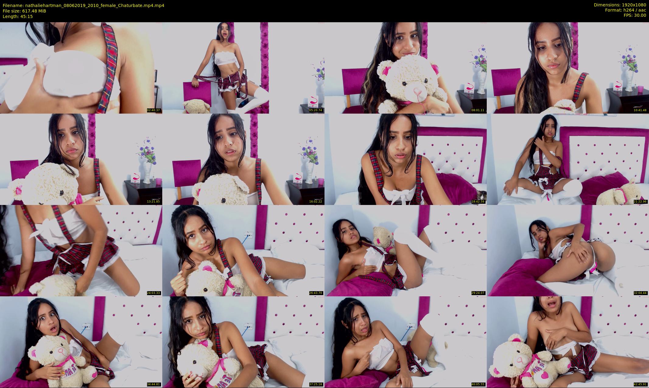 nathaliehartman — 46 minute Chaturbate female cam show recording, 1080p, Jun 8, 2019