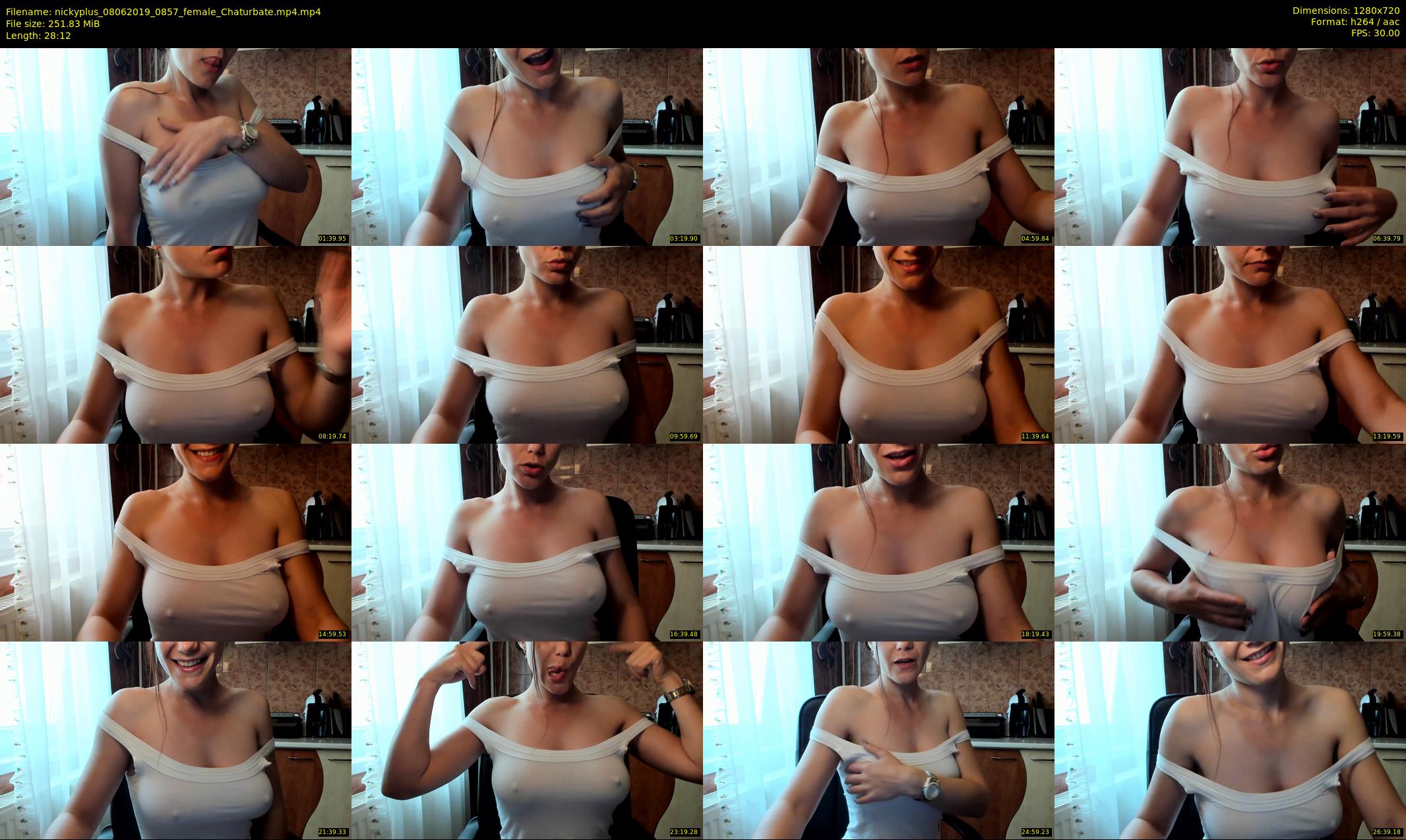 nickyplus — 29 minute Chaturbate couple cam show recording, 720p, Jun 8, 2019