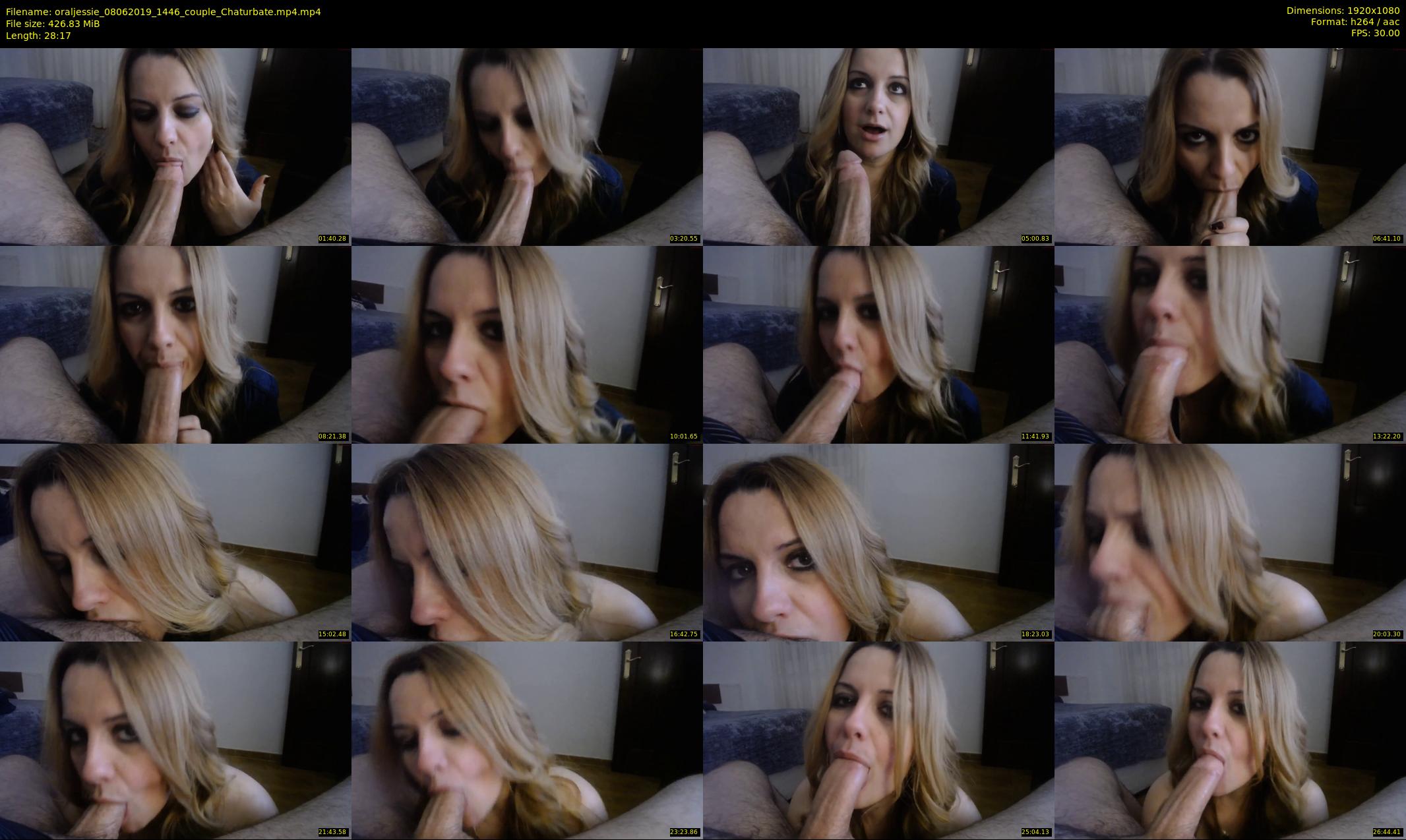 oraljessie — 29 minute Chaturbate couple cam show recording, 1080p, Jun 8, 2019