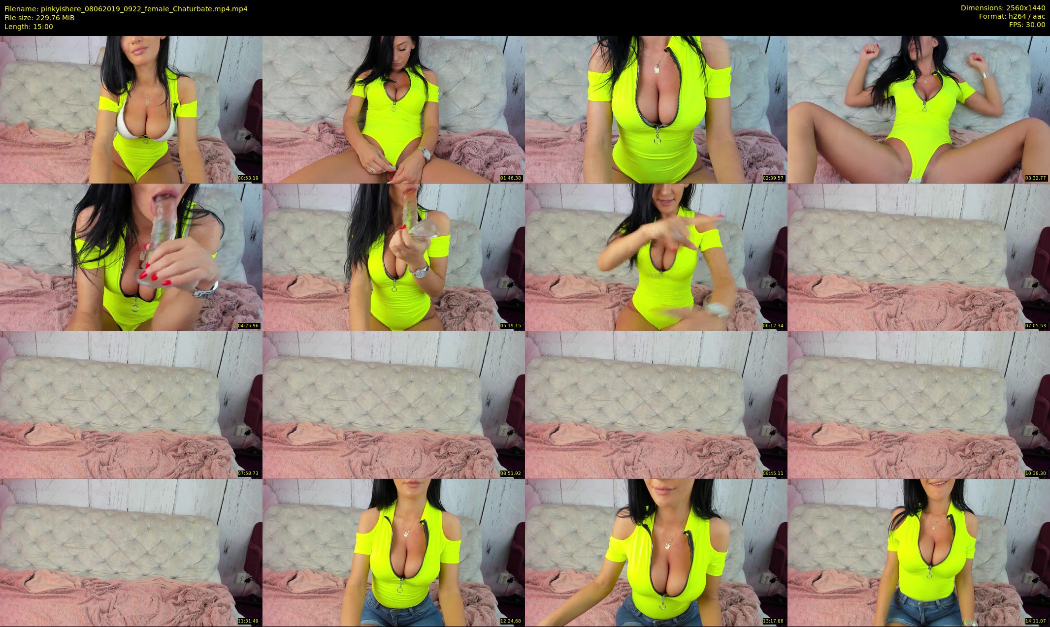 pinkyishere — 15 minute Chaturbate female cam show recording, 1080p, Jun 8, 2019