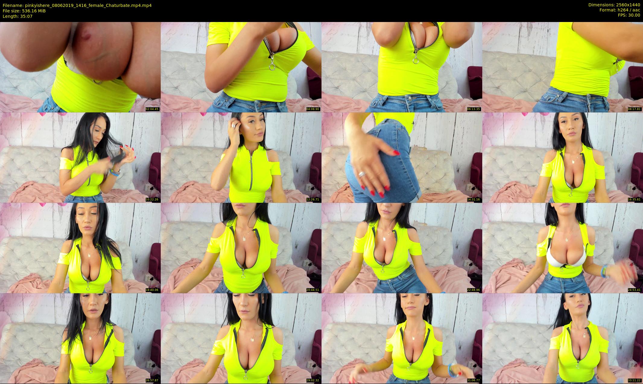 pinkyishere — 36 minute Chaturbate female cam show recording, 1080p, Jun 8, 2019