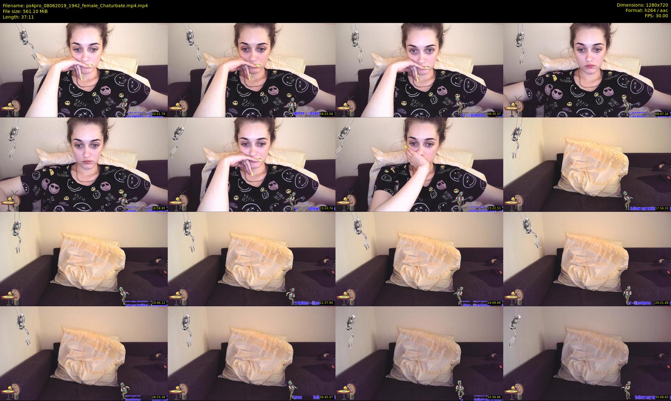 ps4pro — 38 minute Chaturbate female cam show recording, 720p, Jun 8, 2019