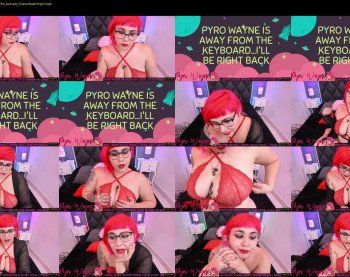 pyrowayne — 48 minute Chaturbate female cam show recording, 720p, Jun 8, 2019