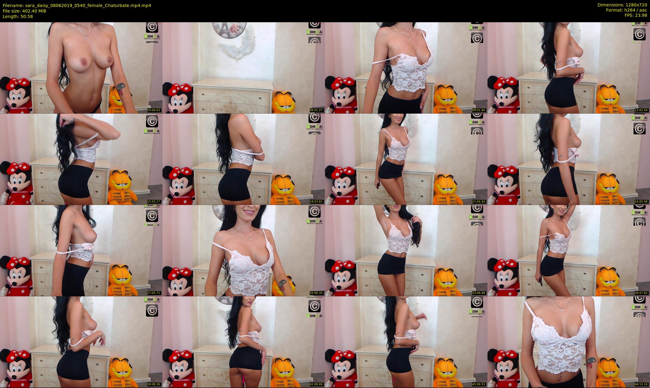 sara_daisy — 51 minute Chaturbate female cam show recording, 720p, Jun 8, 2019