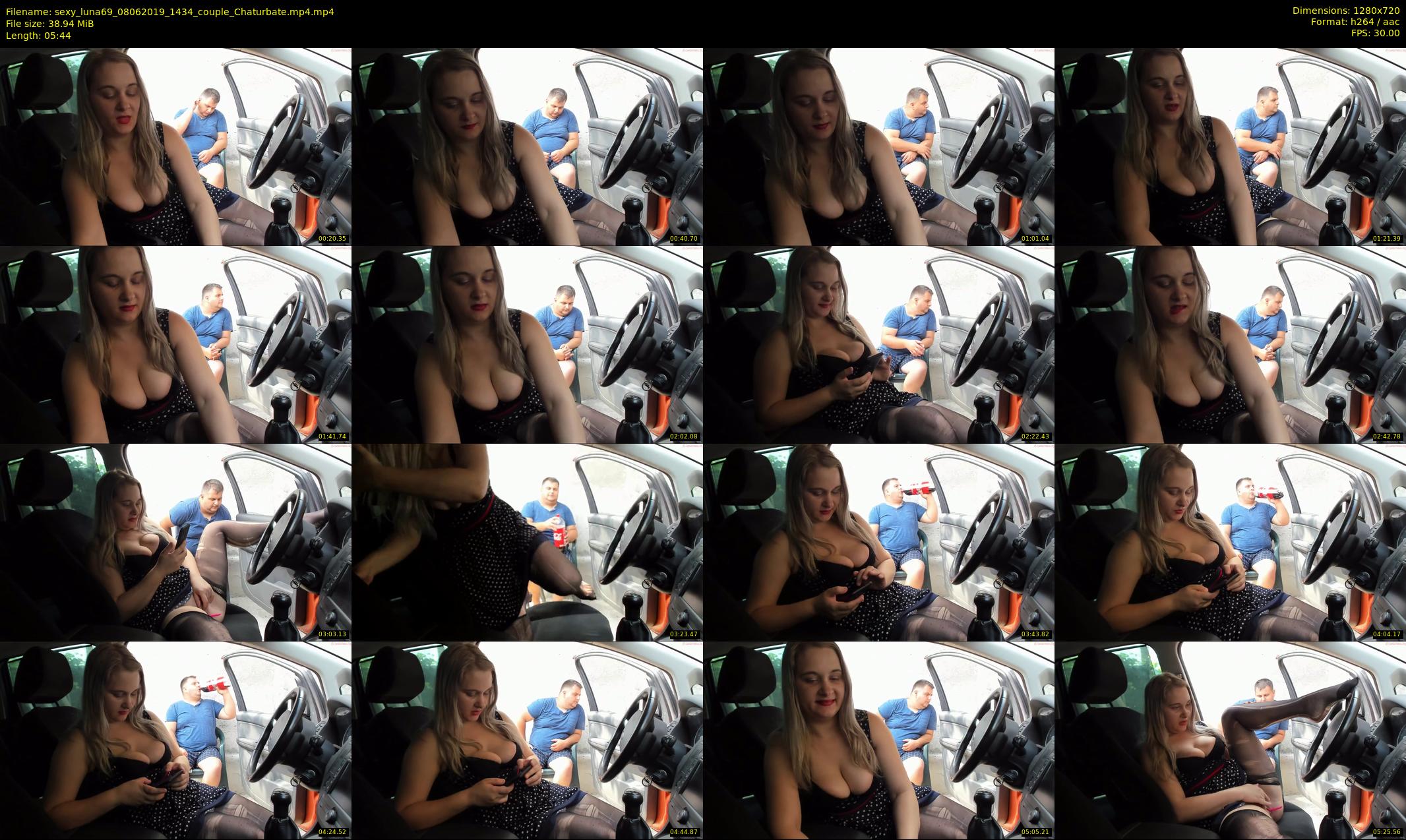 sexy_luna69 — 6 minute Chaturbate couple cam show recording, 720p, Jun 8, 2019