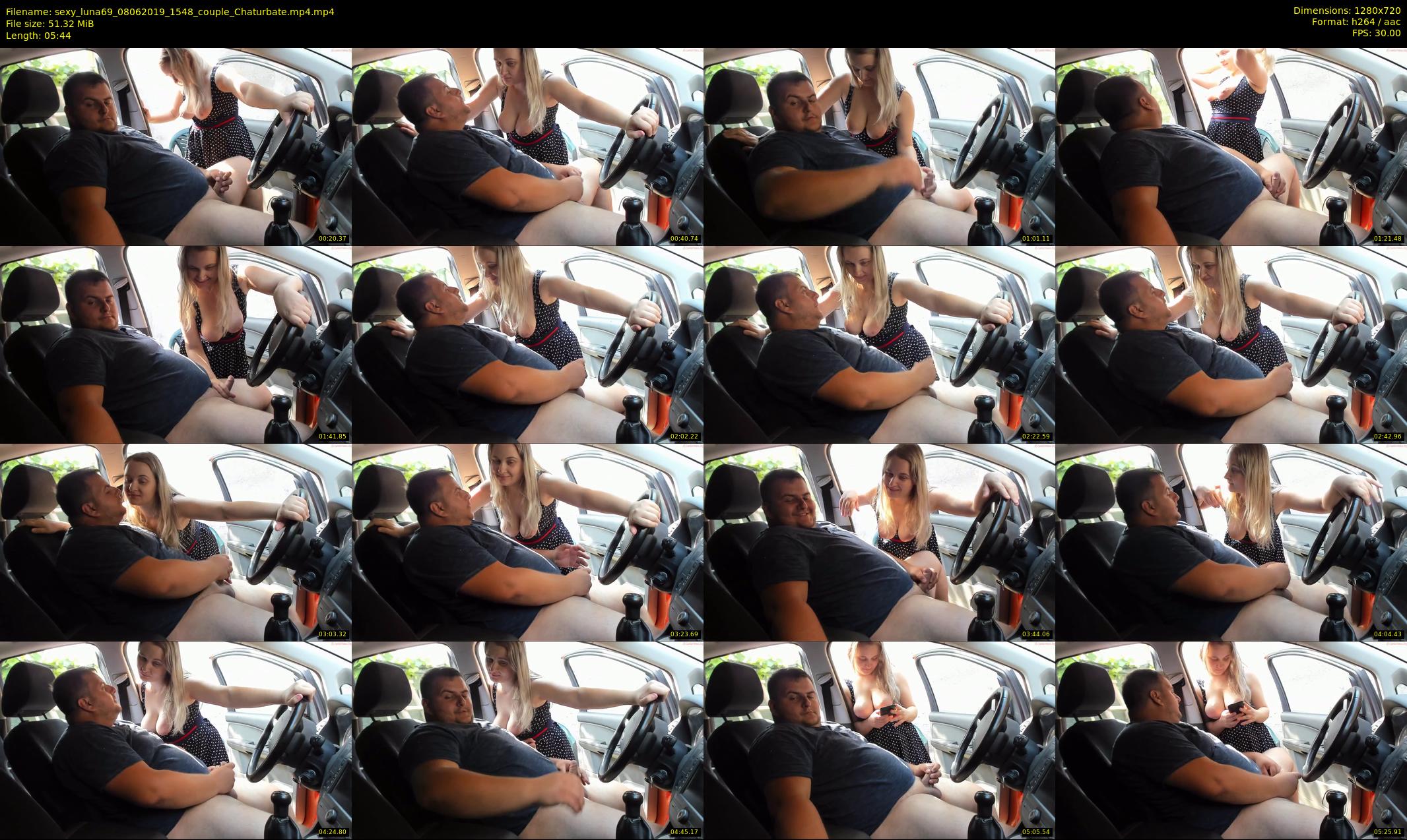 sexy_luna69 — 6 minute Chaturbate couple cam show recording, 720p, Jun 8, 2019