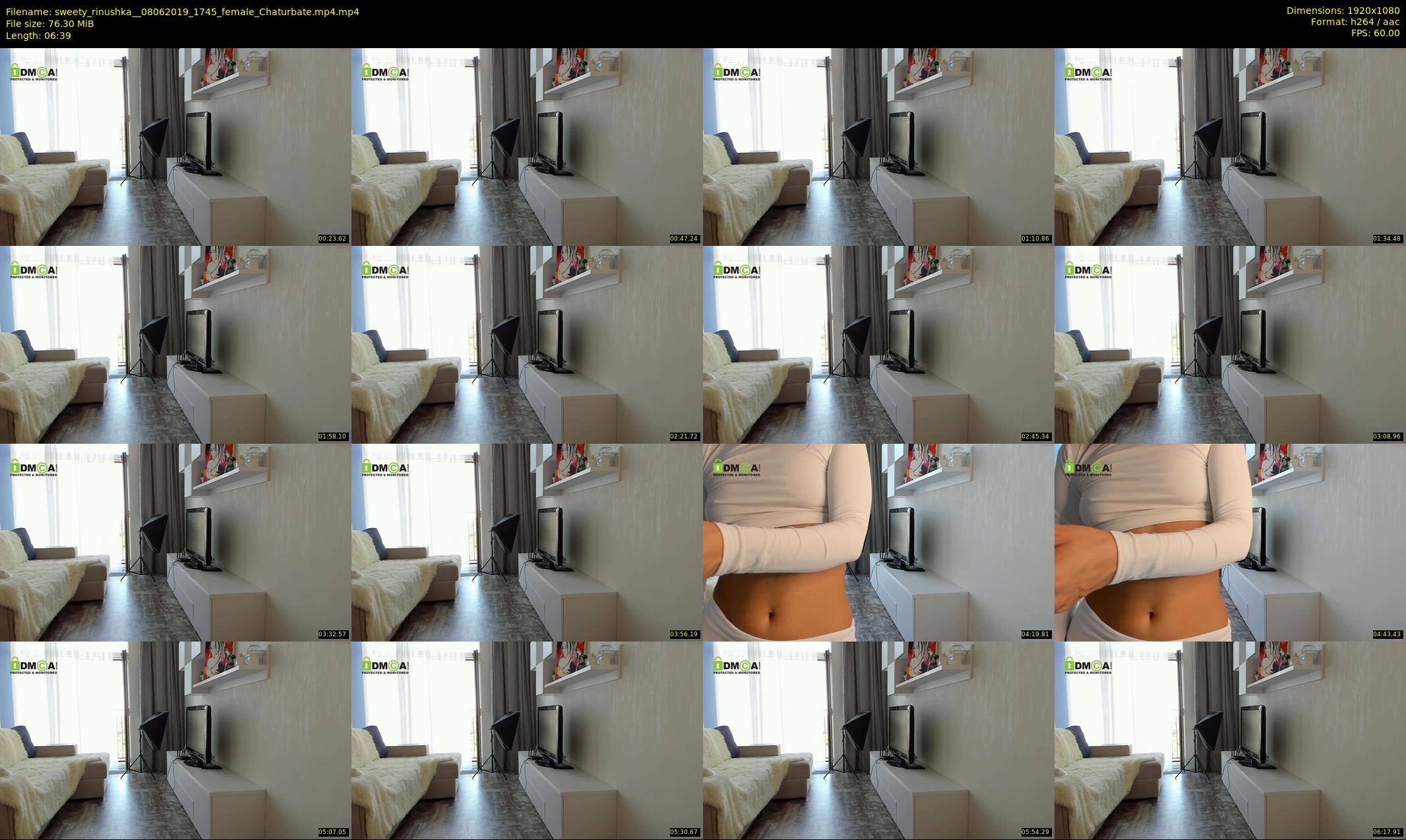sweety_rinushka_ — 7 minute Chaturbate female cam show recording, 1080p, Jun 8, 2019