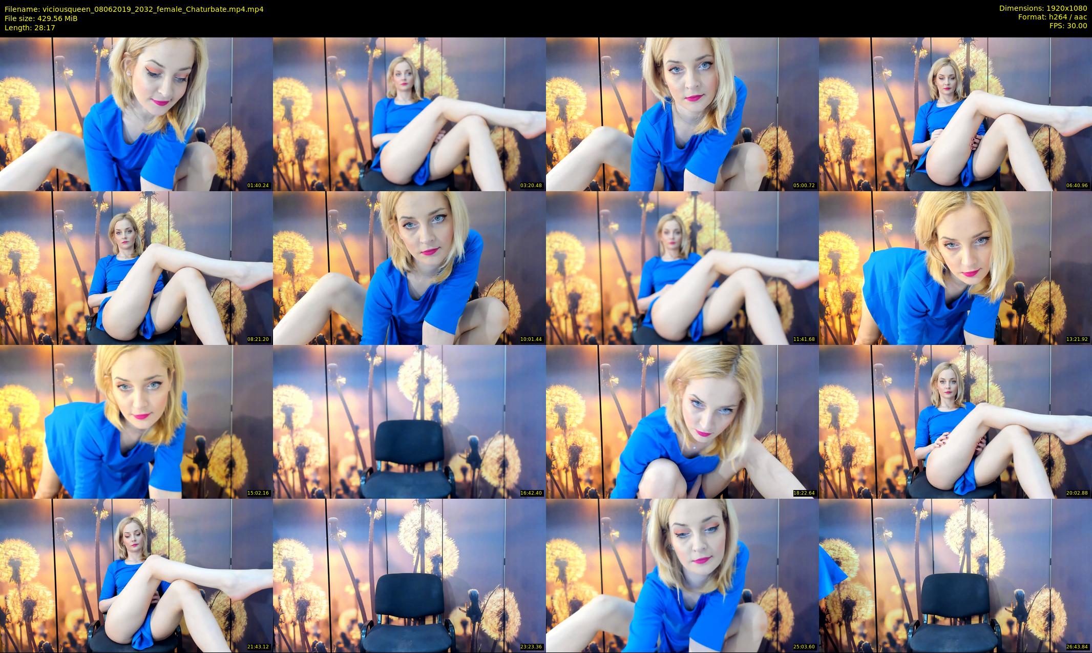 viciousqueen — 29 minute Chaturbate female cam show recording, 1080p, Jun 8, 2019