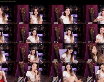 alma_pearl — 15 minute Chaturbate female cam show recording, 4K, Jun 9, 2019