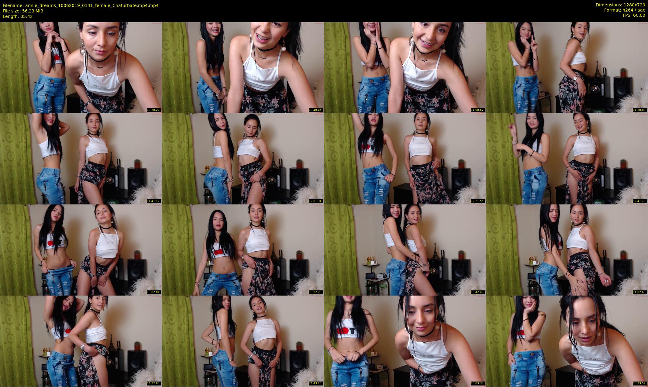 annie_dreams — 6 minute Chaturbate female cam show recording, 720p, Jun 10, 2019
