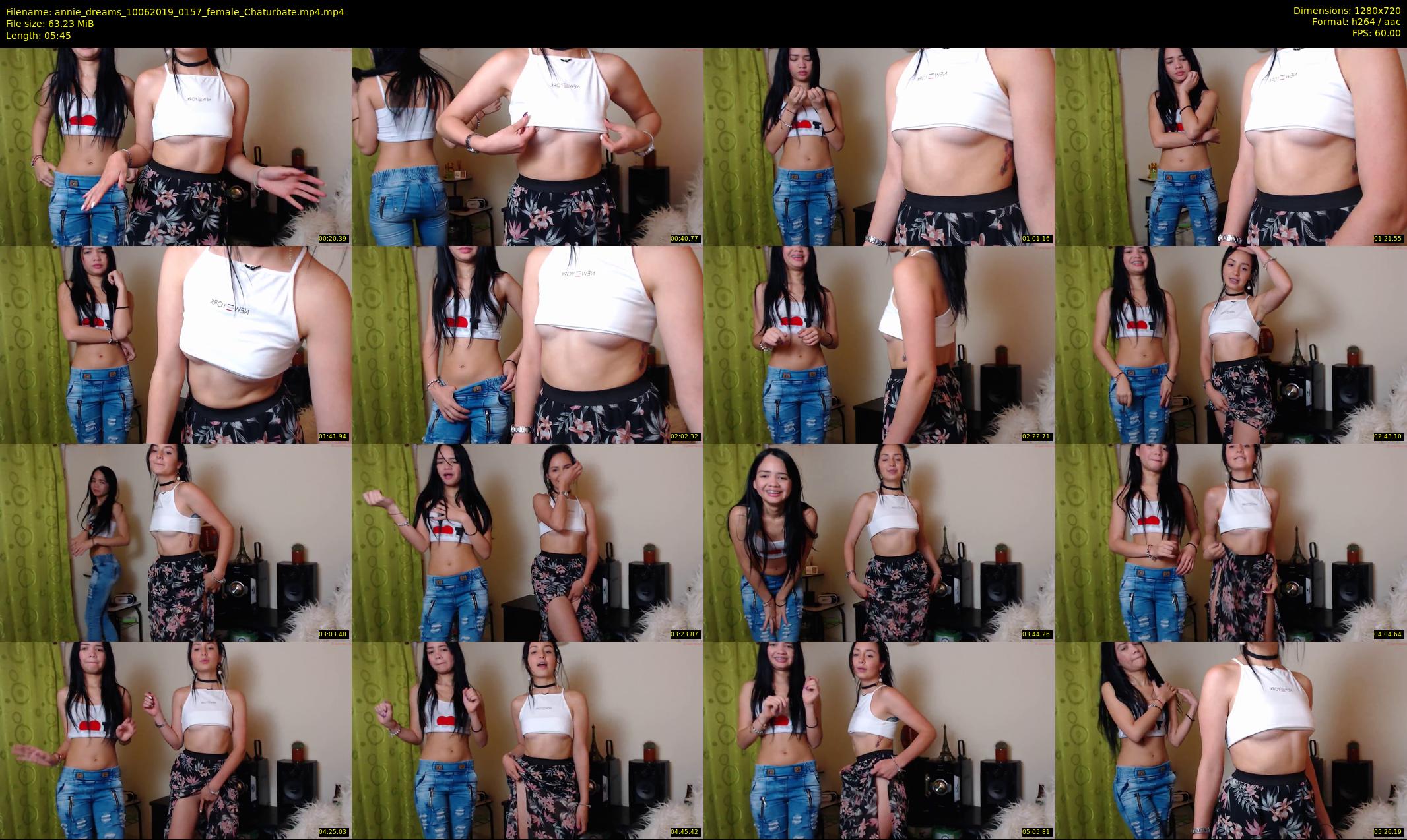 annie_dreams — 6 minute Chaturbate female cam show recording, 720p, Jun 10, 2019