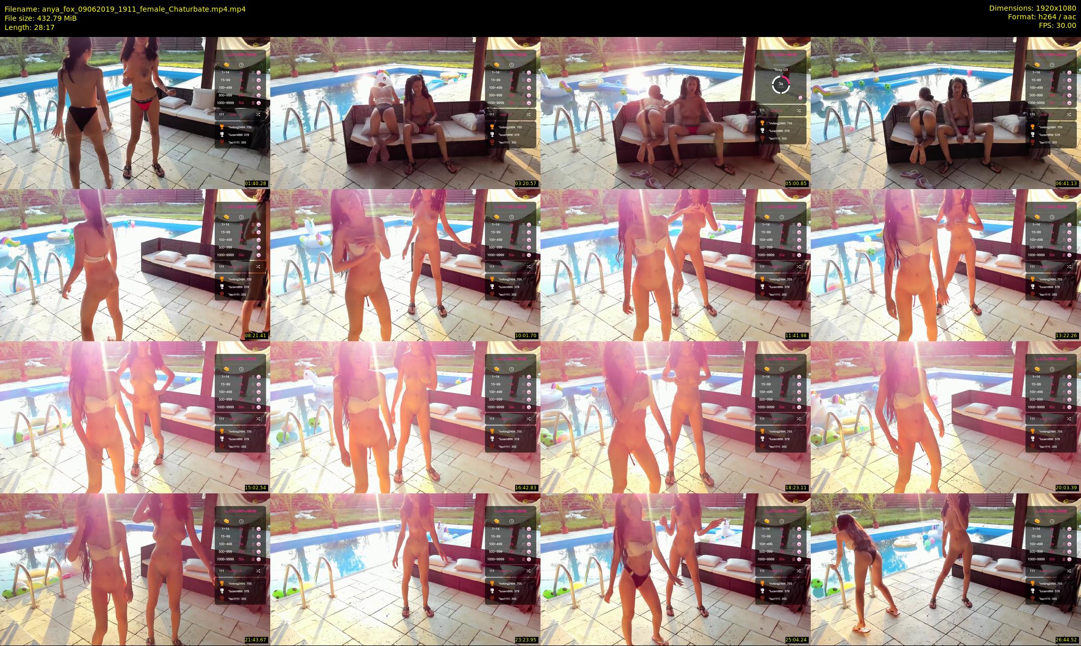anya_fox — 29 minute Chaturbate female cam show recording, 1080p, Jun 9, 2019
