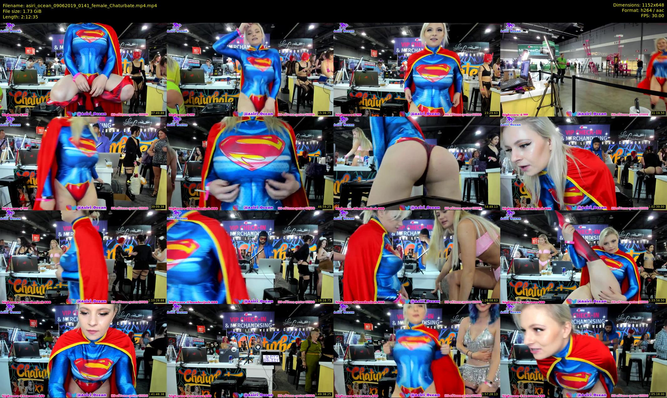 asiri_ocean — 133 minute Chaturbate female cam show recording, 480p, Jun 9, 2019