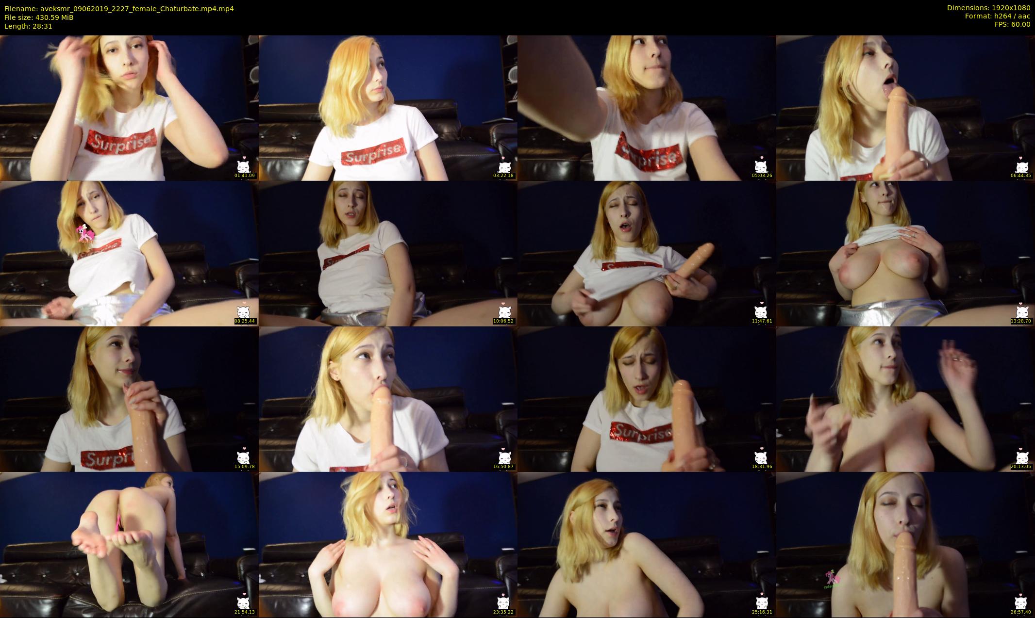 aveksmr — 29 minute Chaturbate couple cam show recording, 1080p, Jun 9, 2019