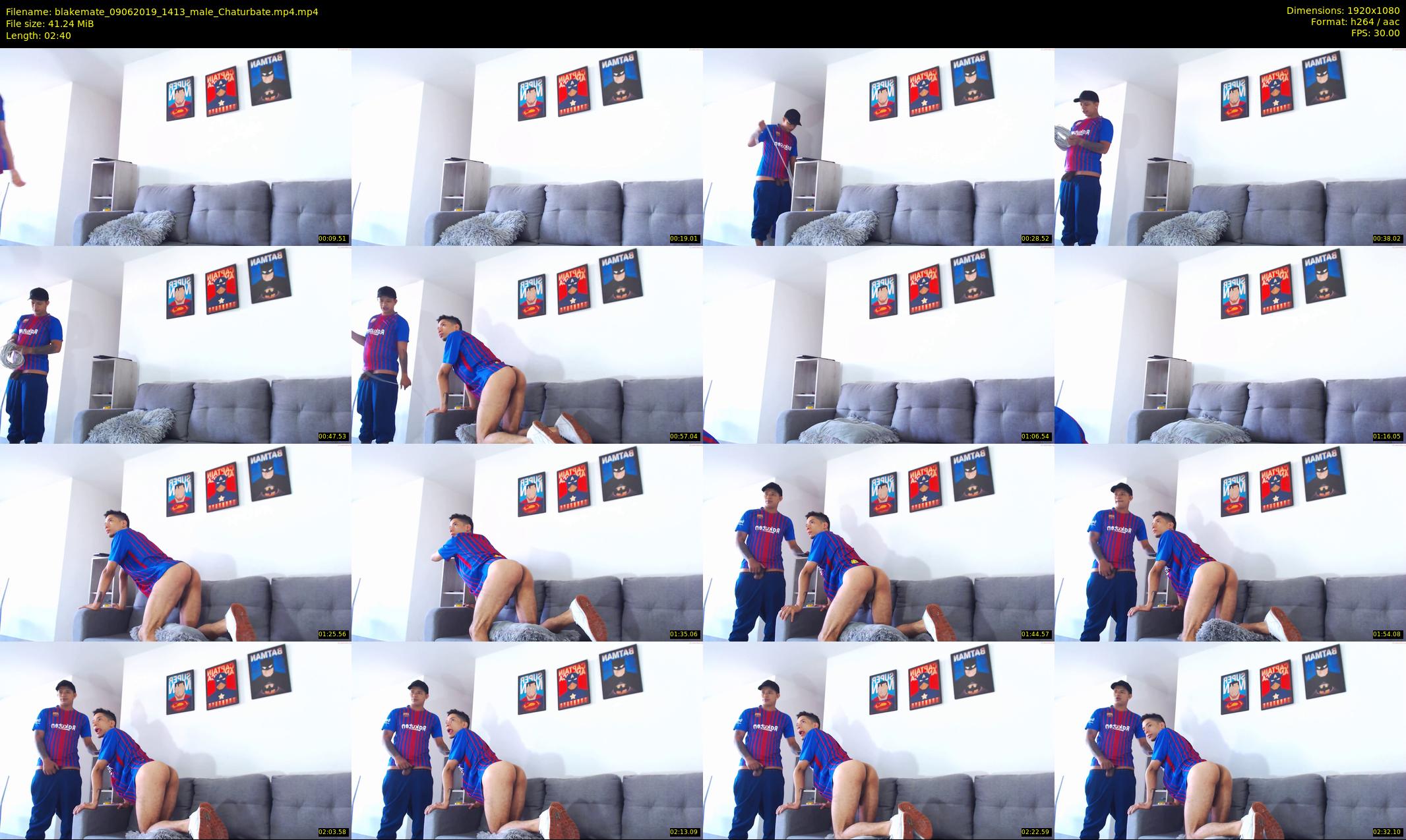 blakemate — 3 minute Chaturbate male cam show recording, 1080p, Jun 9, 2019